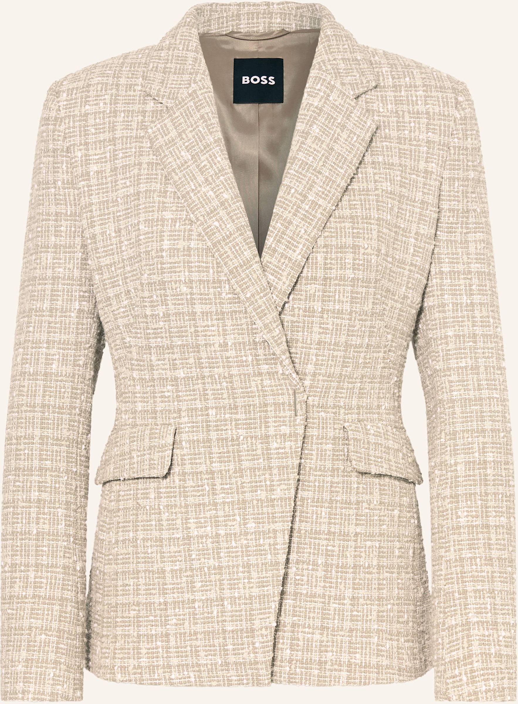 Boss Tweed-Blazer Jila blau