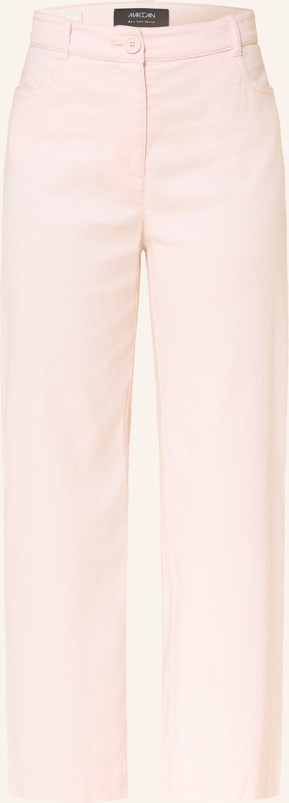 Marc Cain 7/8-Hose Wukari Mit Leinen rosa
