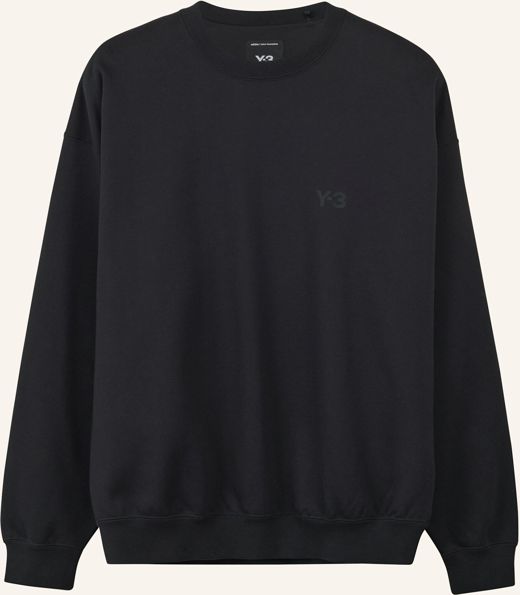Y-3 Y-3 Brushed Terry Sweatshirt schwarz