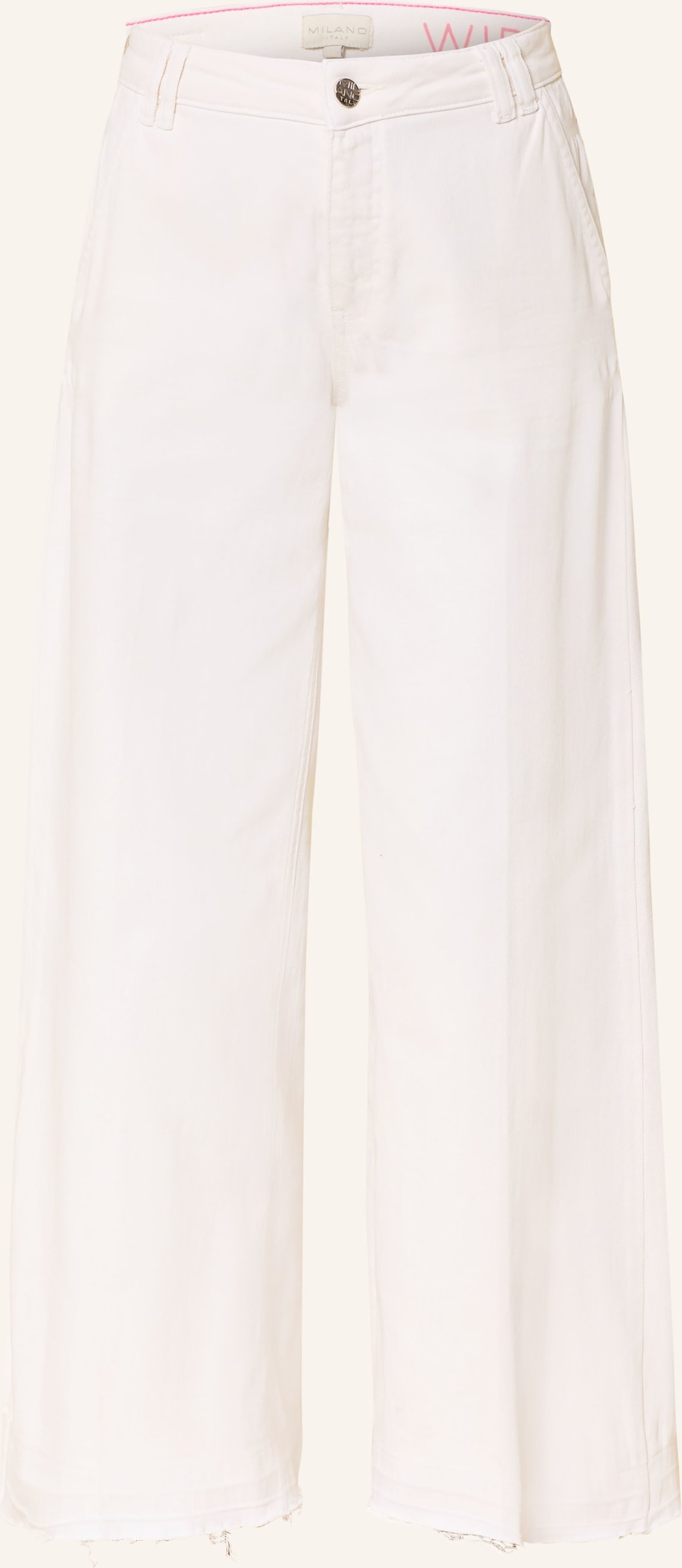 Milano Italy Wide Leg Jeans weiss