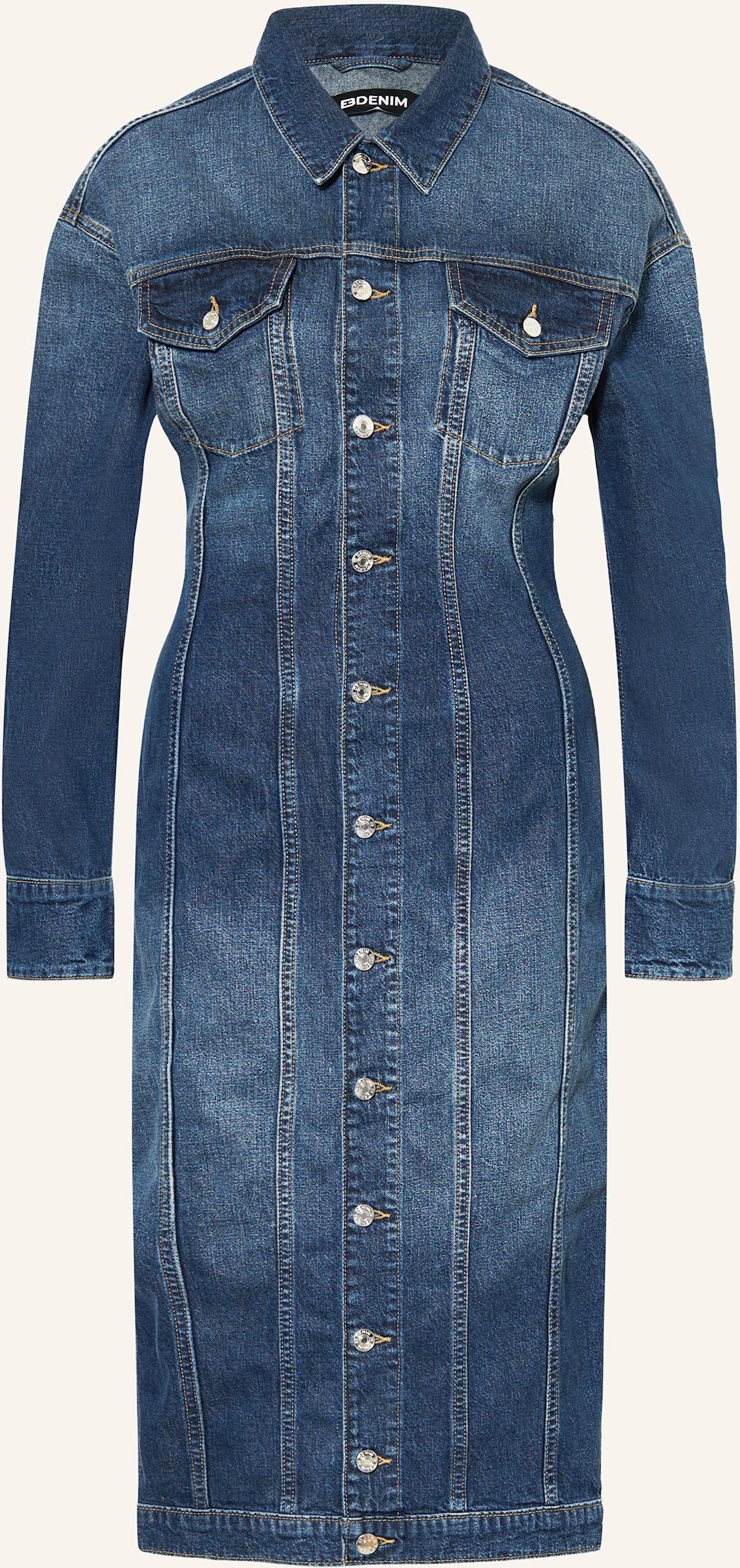 Thumbnail - Eb Denim Jeanskleid Prima blau