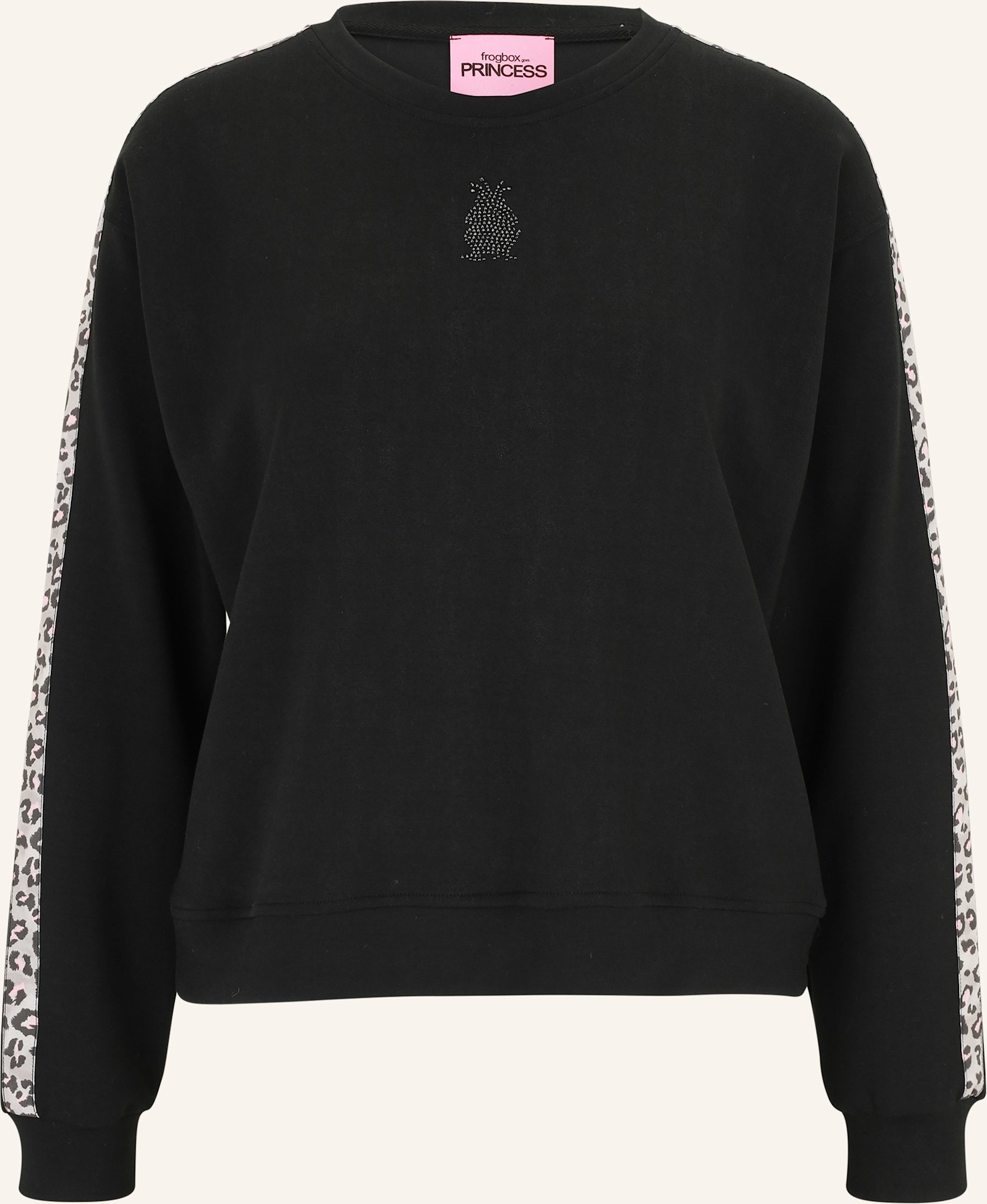 Frogbox Sweatshirt schwarz