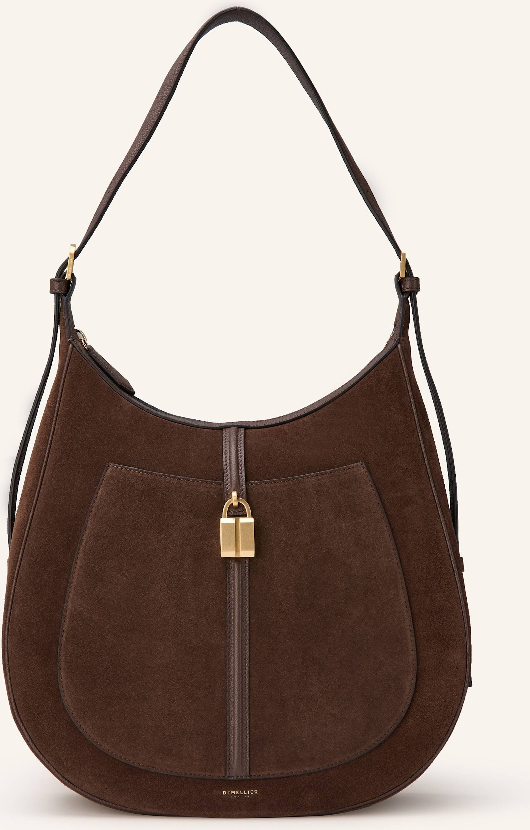 Demellier Beuteltasche Siena braun