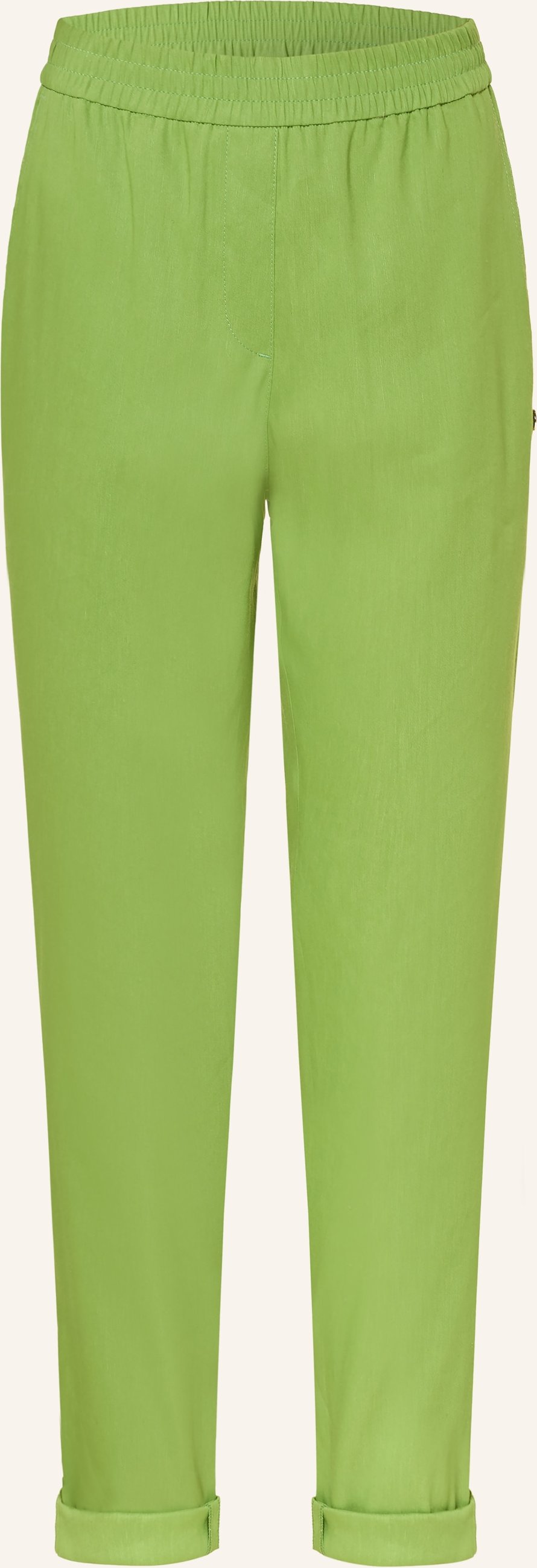 Marc Cain Hose Rhodos Mit Leinen gruen