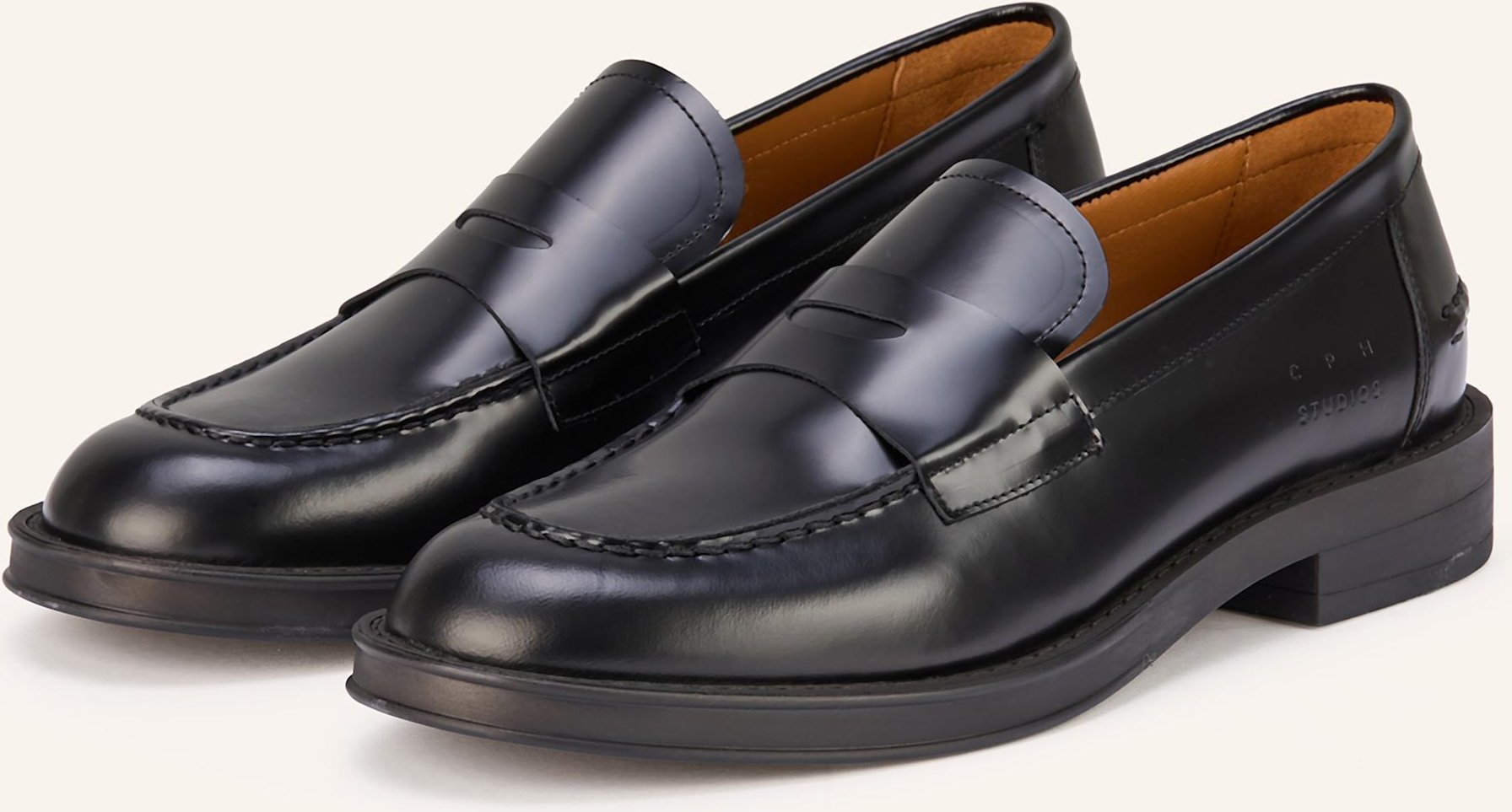 Thumbnail - Copenhagen Studios Penny-Loafer cph337 schwarz