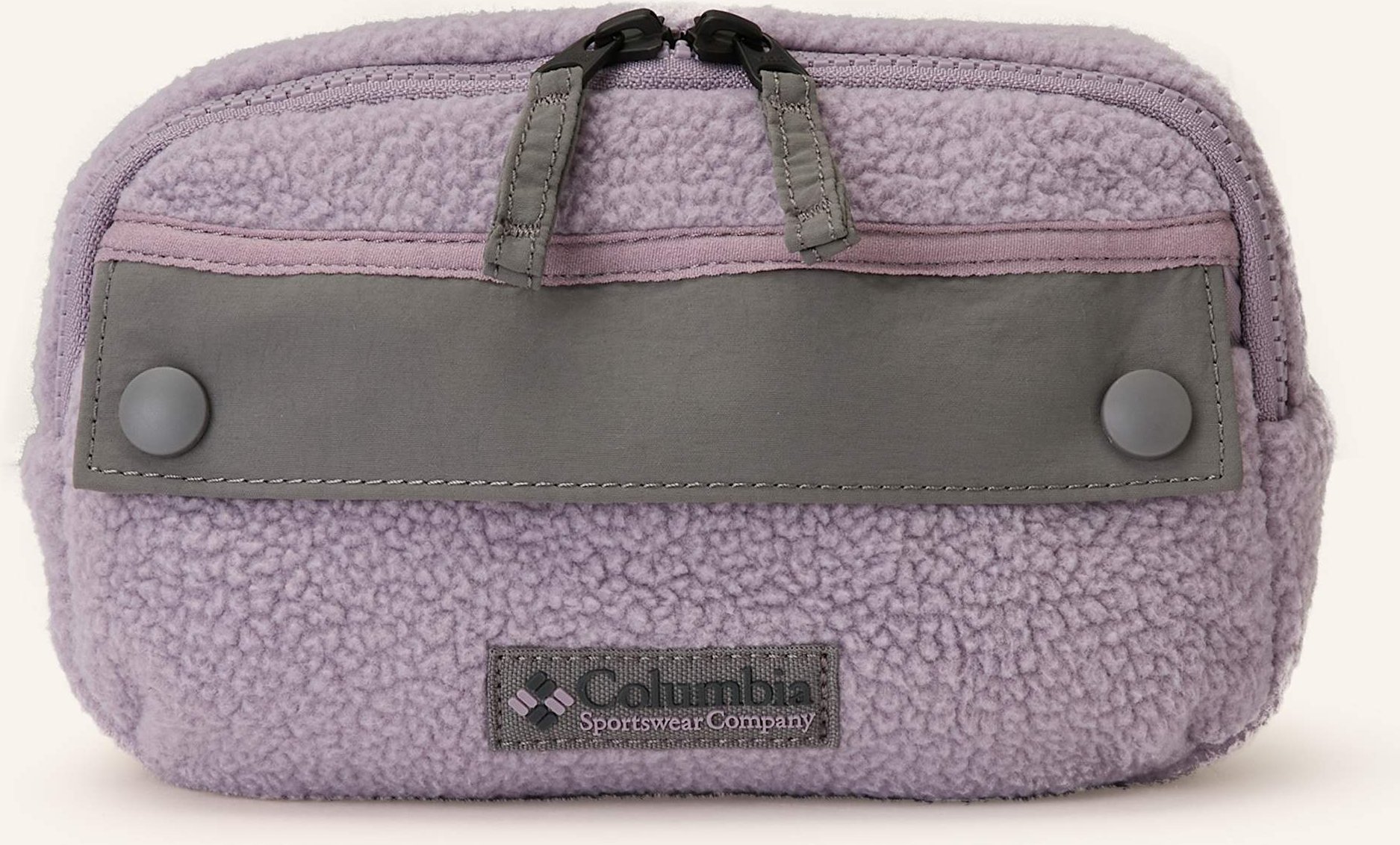 Columbia Gürteltasche Mit Teddyfell lila