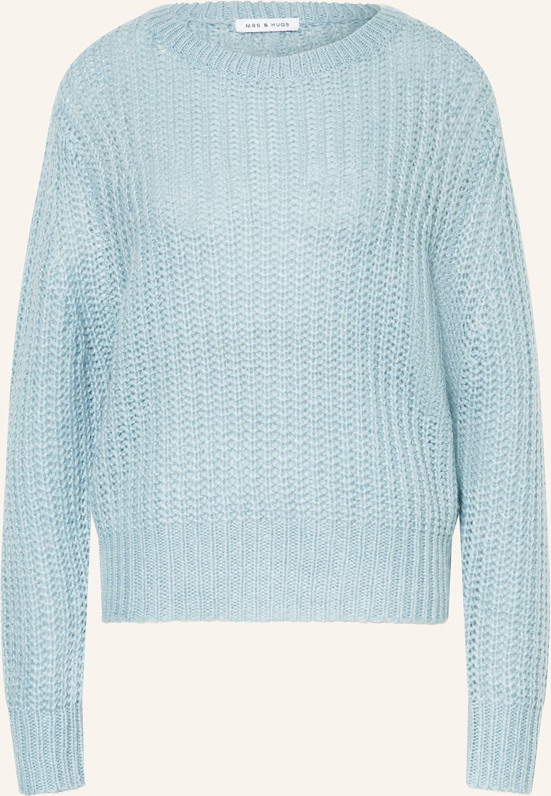 Mrs & Hugs Pullvoer blau