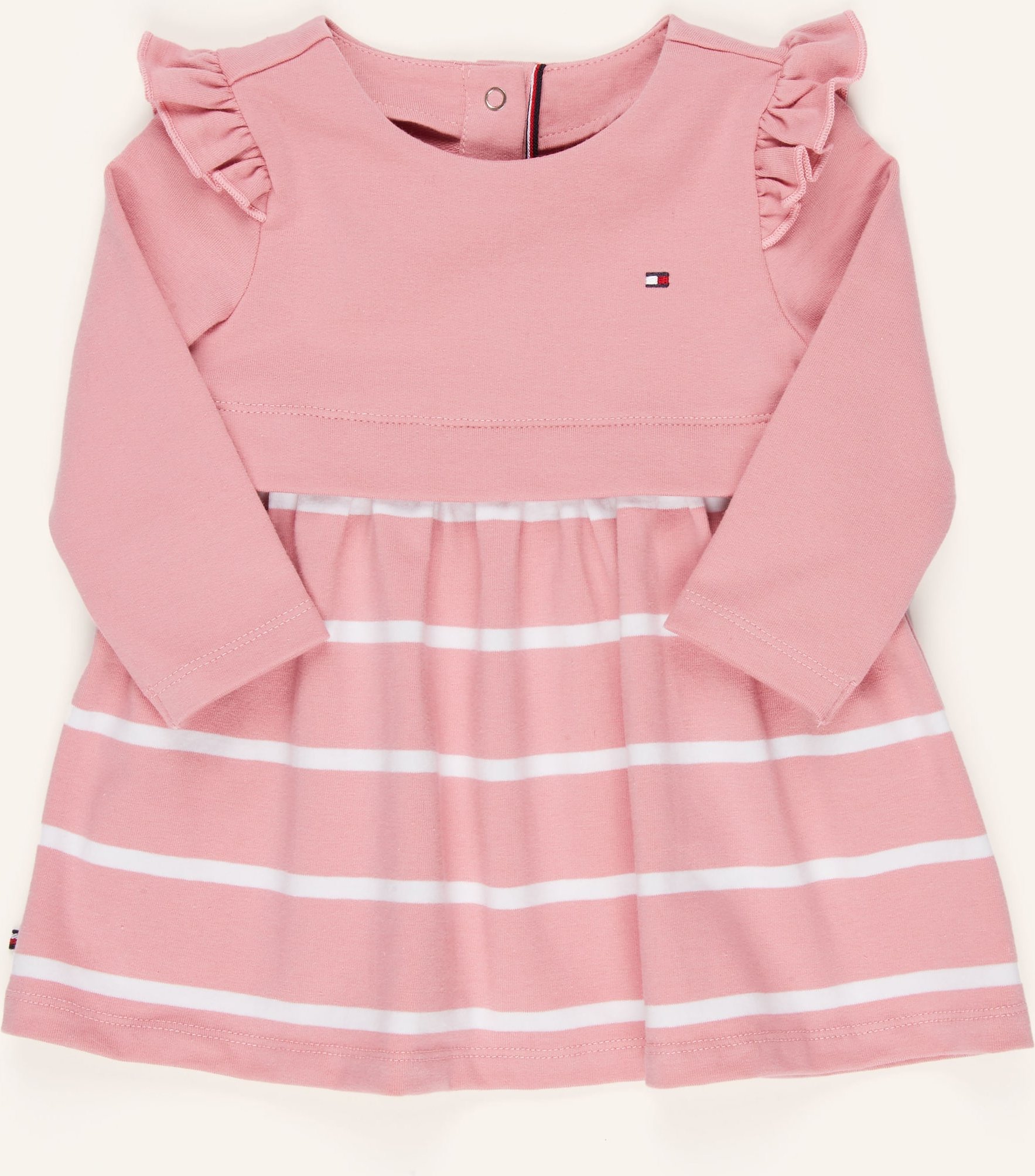 Tommy Hilfiger Kleid Mit Rüschen rosa