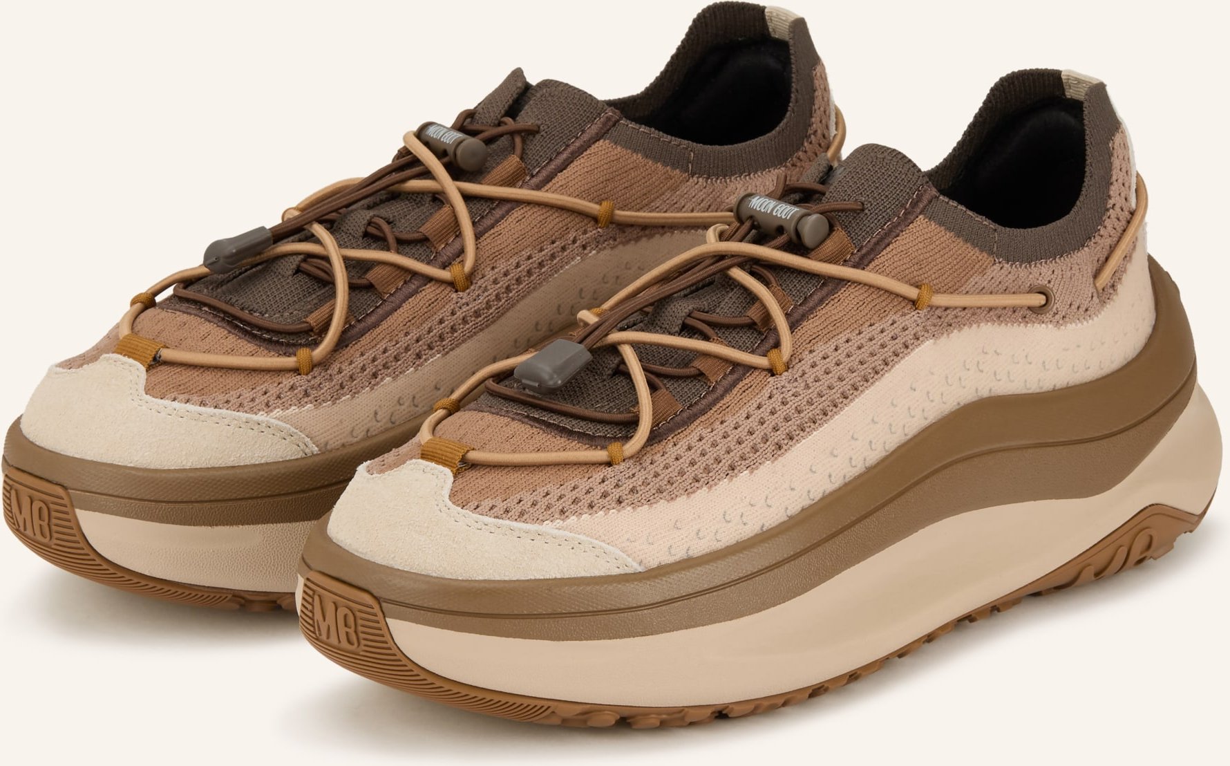 Moon Boot Sneaker moon247 Xlace braun