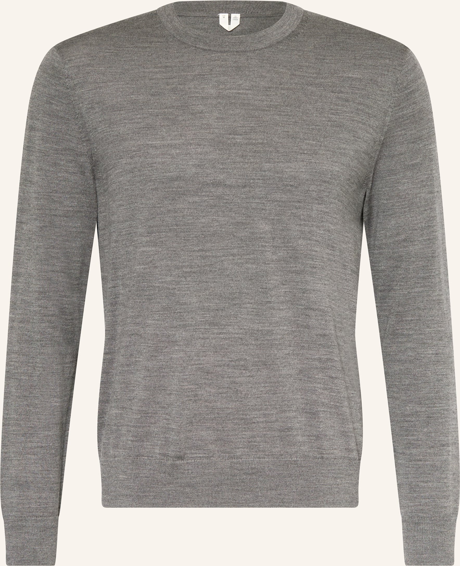 Arket Pullover Sylvester Aus Merinowolle grau