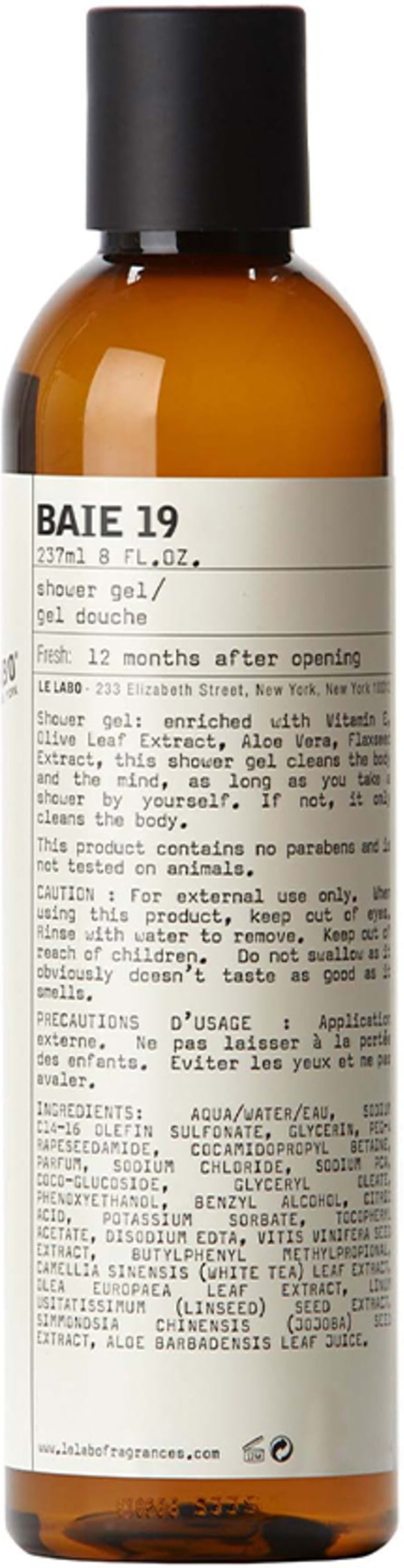 Le Labo Baie 19 Duschgel 237 ml