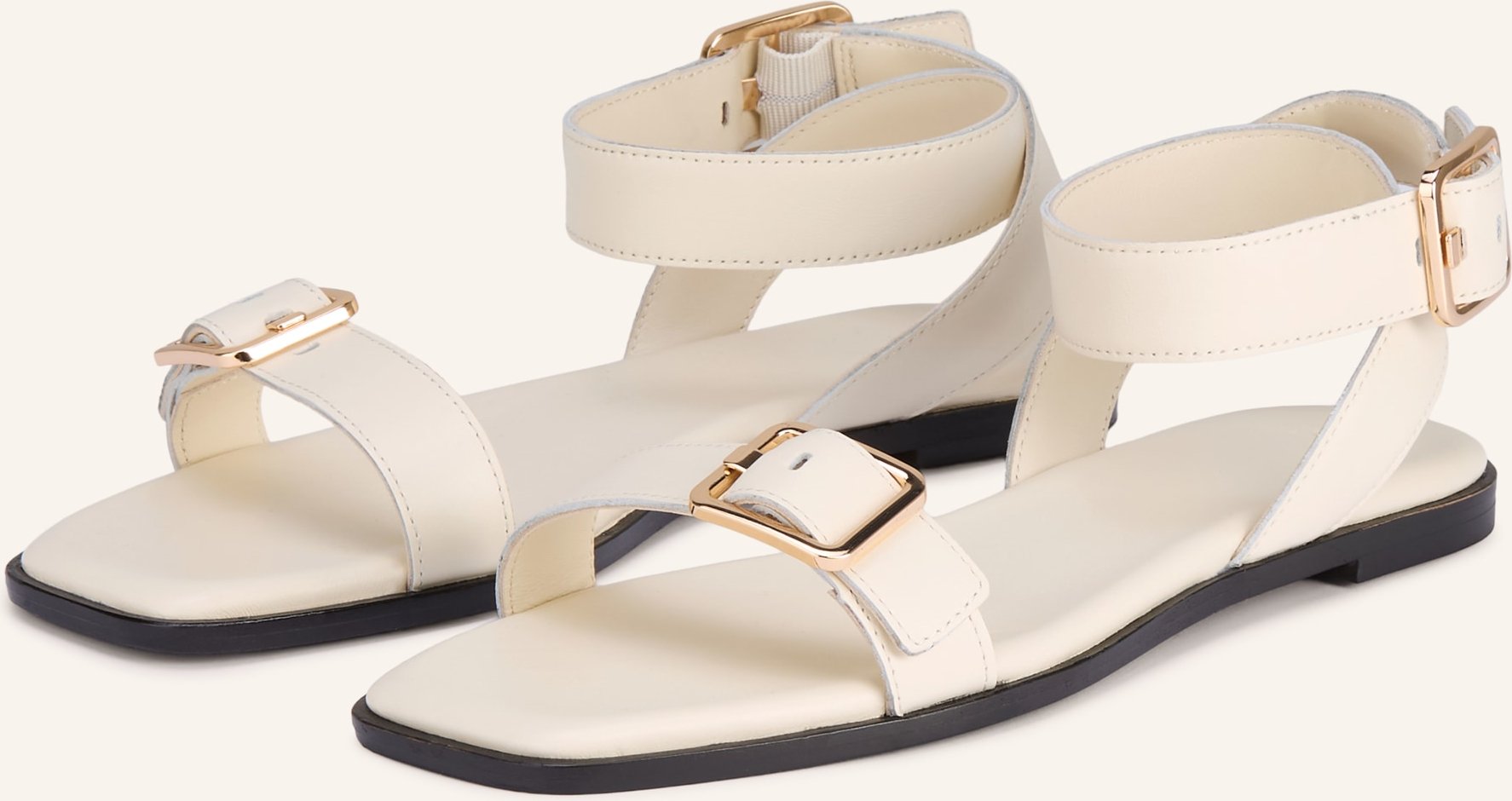 Boss Sandalen Charlize weiss