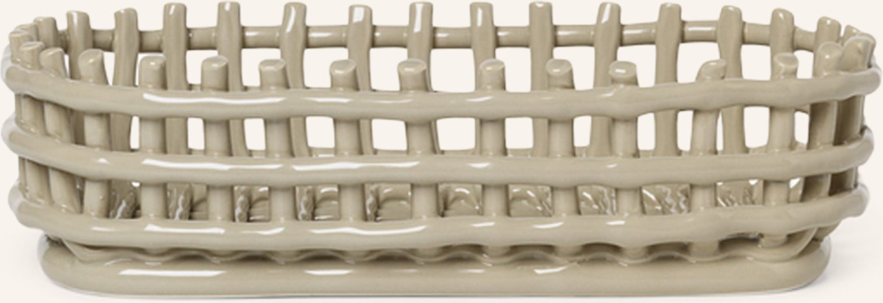 Ferm Living Korb Ceramic beige