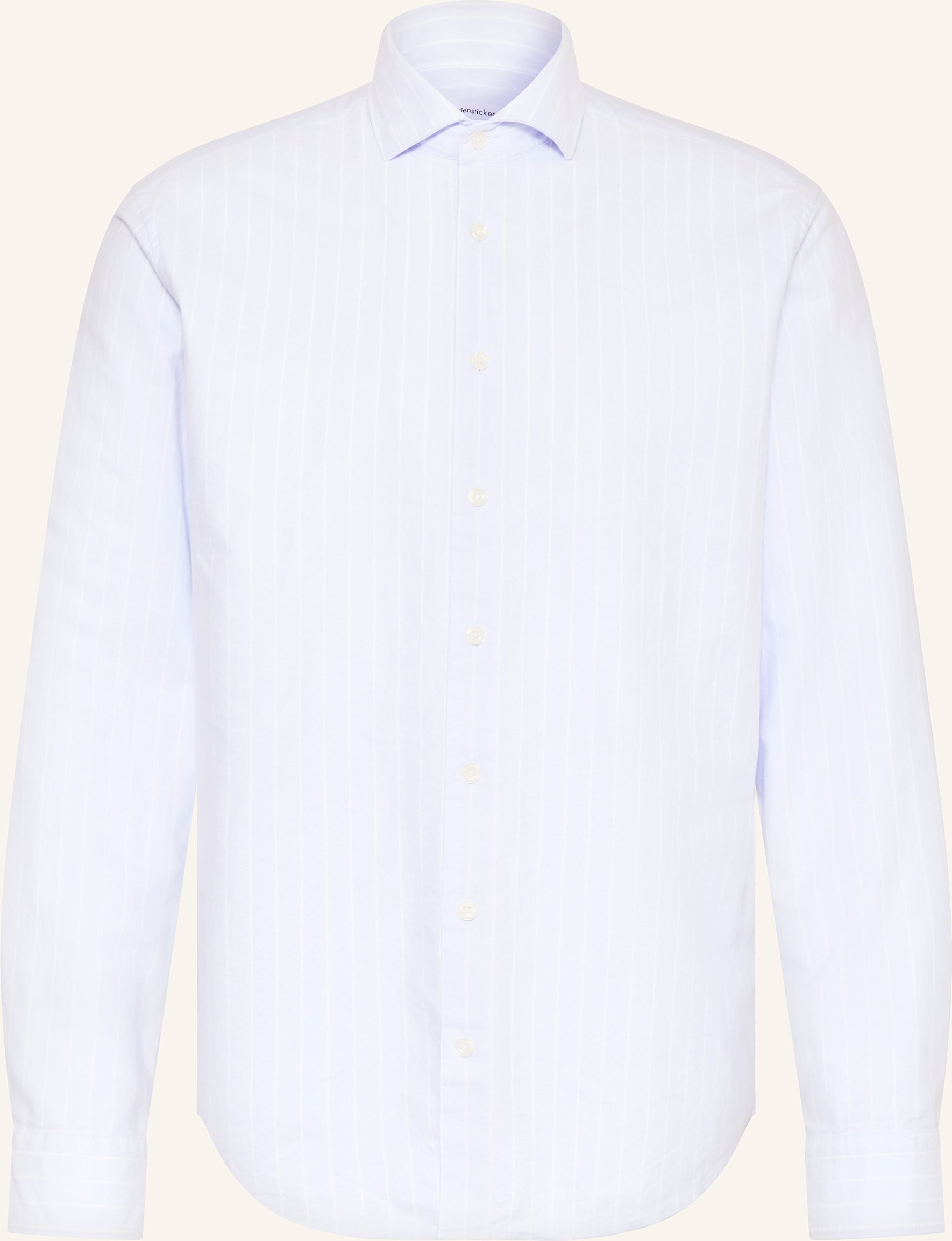 Seidensticker Piqué-Hemd Regular Fit blau