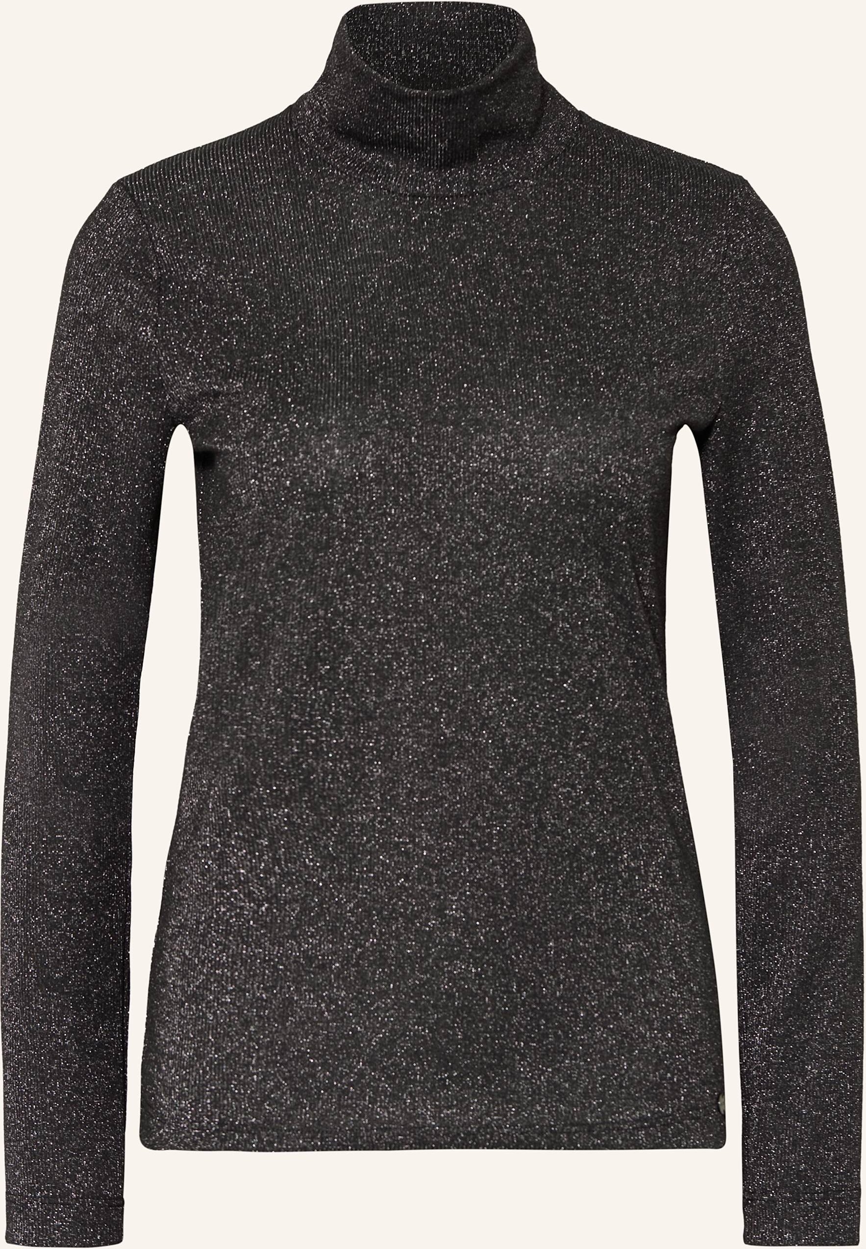 Thumbnail - Marc Cain Longsleeve Mit Glitzergarn grau