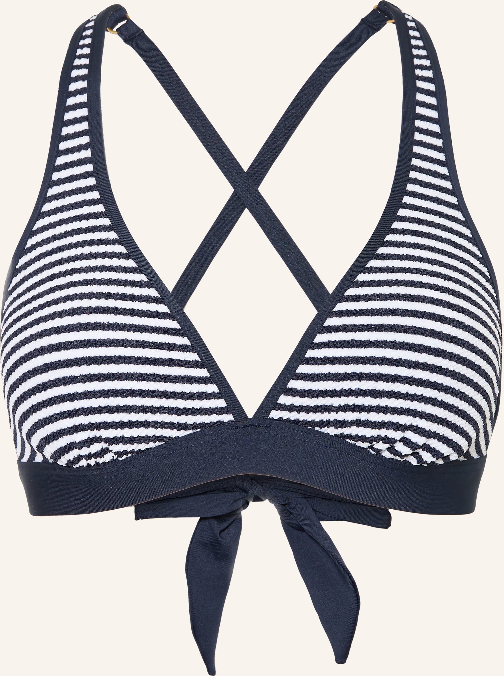 Seafolly Triangel-Bikini-Top Clubhouse blau