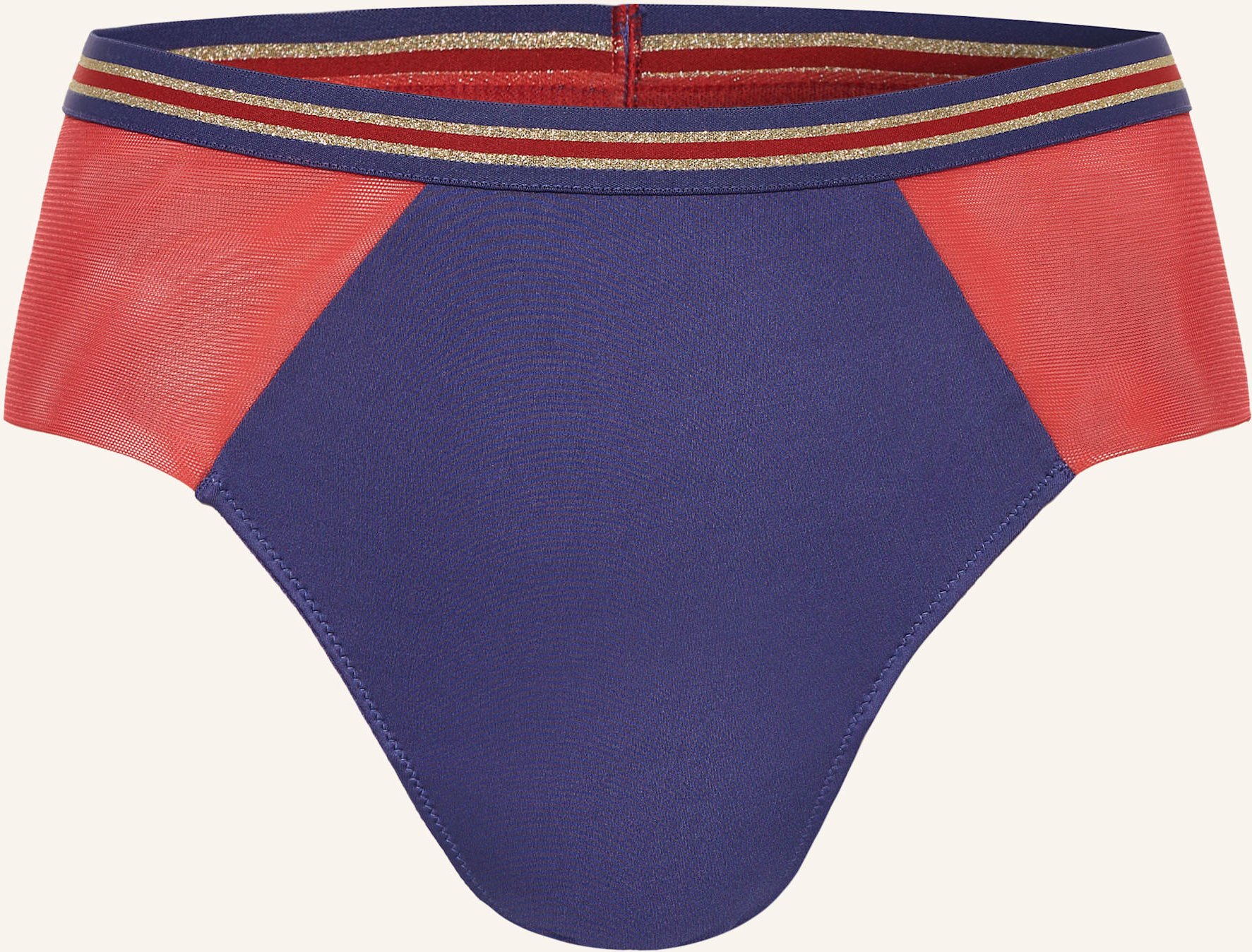 Mey Panty Serie Poetry Sheer Mit Glitzergarn blau