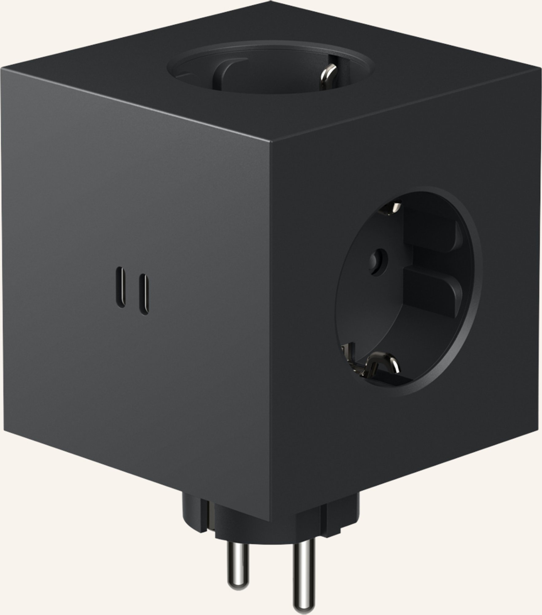 Avolt Steckdosenleiste Square 2 schwarz