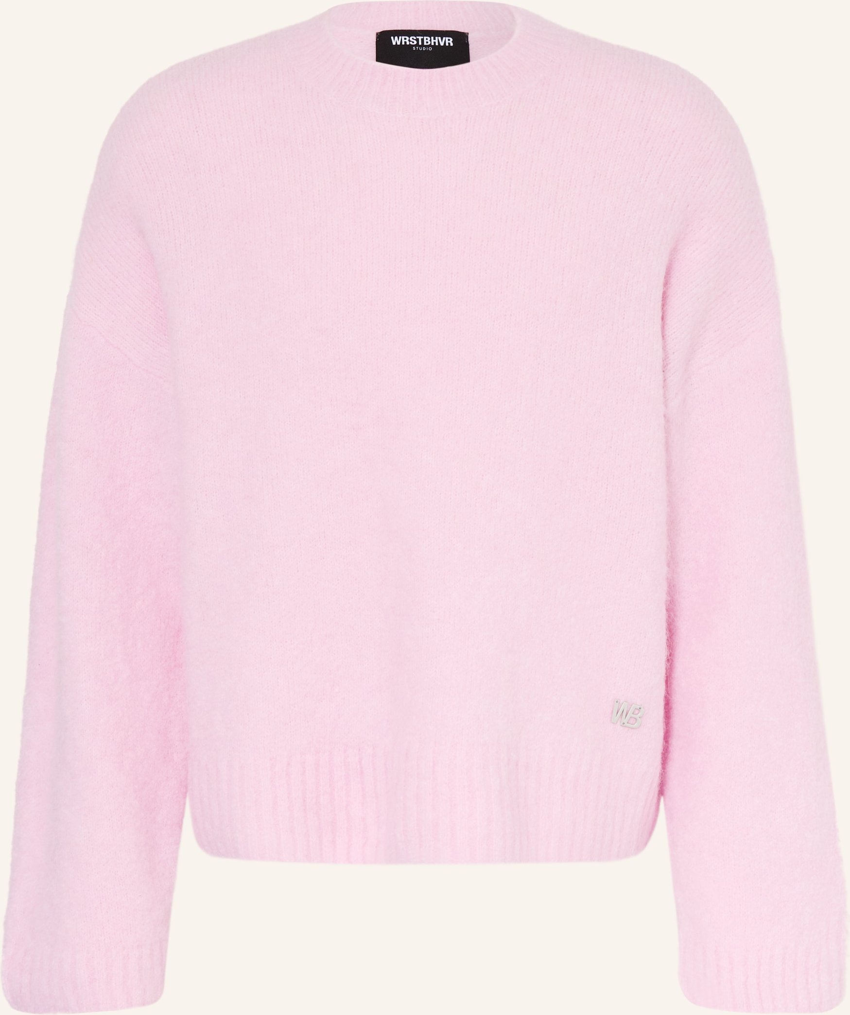 Wrstbhvr Pullover Enci Mit Alpaka pink