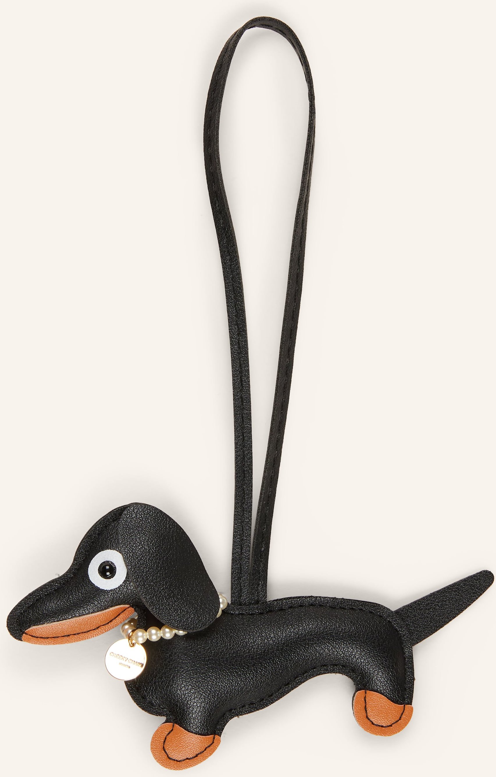 Cheeky Chain Munich Taschenanhänger Charly schwarz