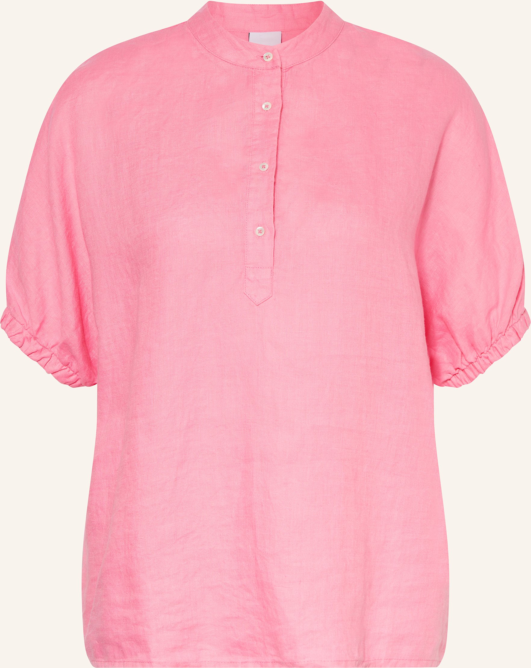 Tonno & Panna Blusenshirt Aus Leinen pink
