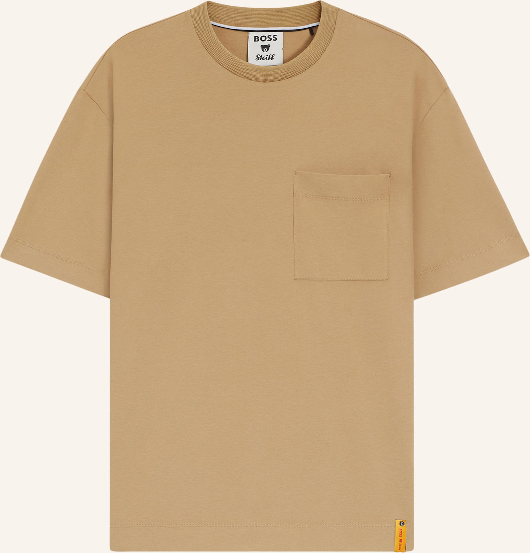 Boss T-Shirt C-Tames 180 Relaxed Fit beige