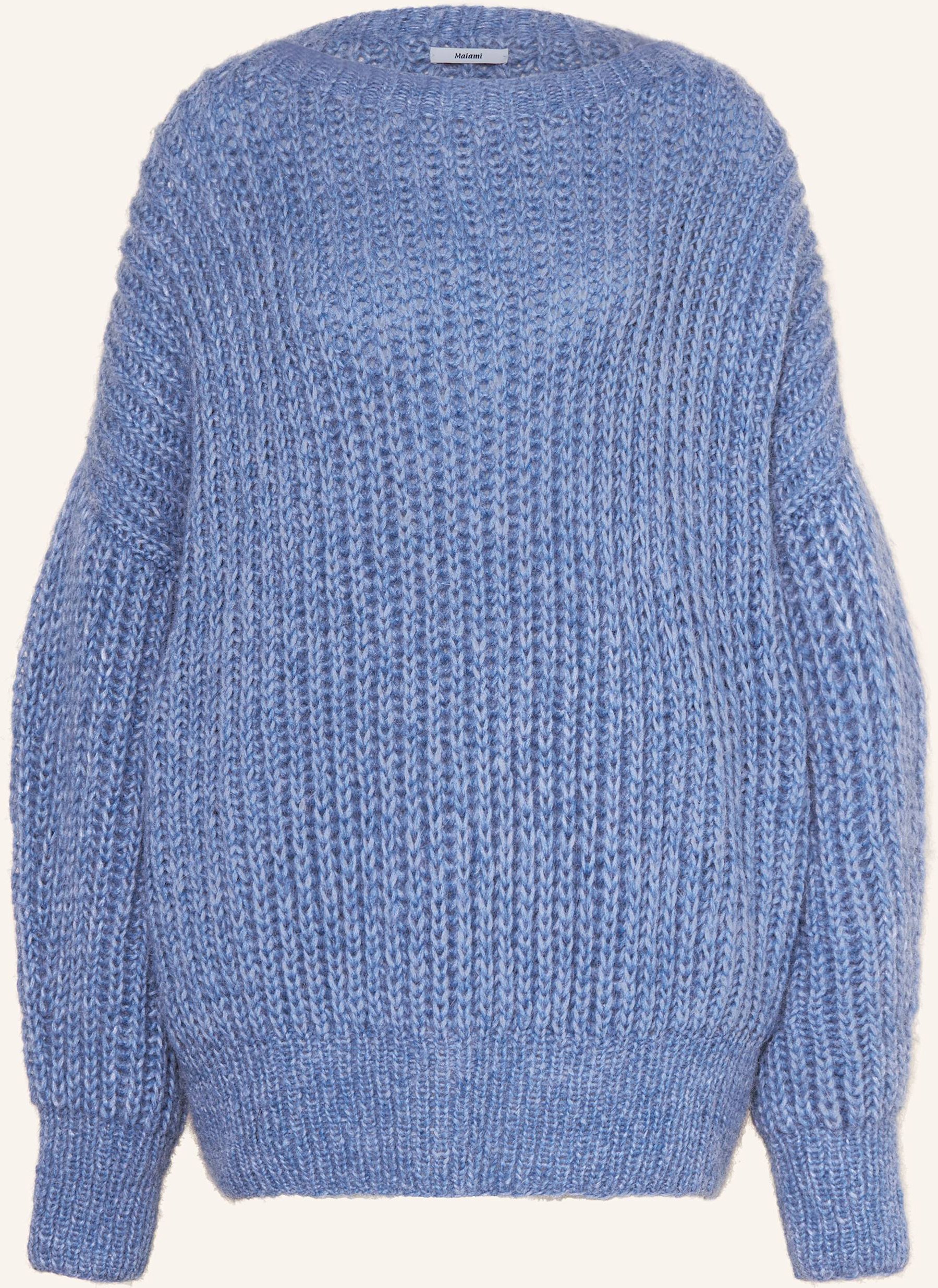 Maiami Pullover Aus Alpaka blau