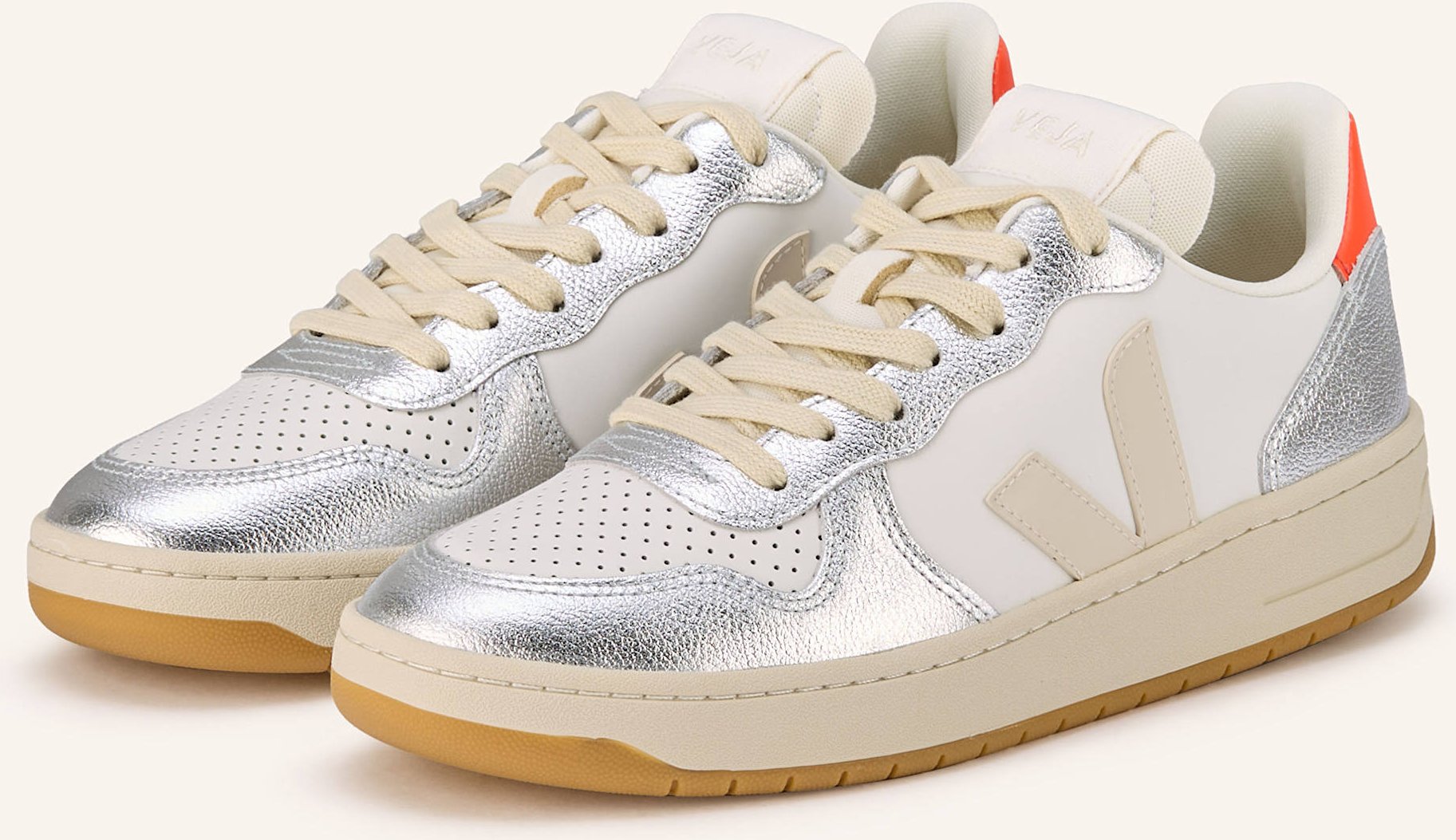 Veja Sneaker V-10 silber