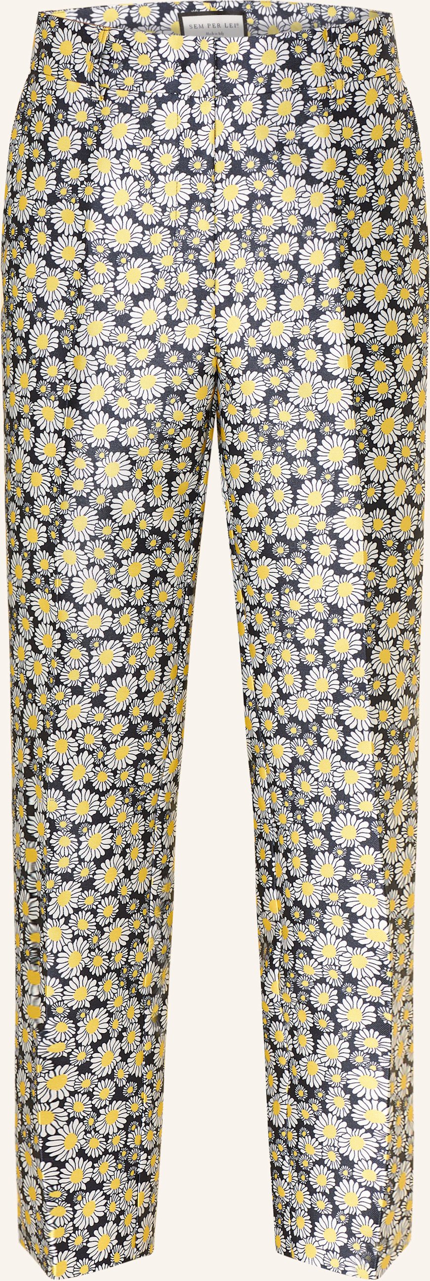 Sem Per Lei 7/8-Hose blau