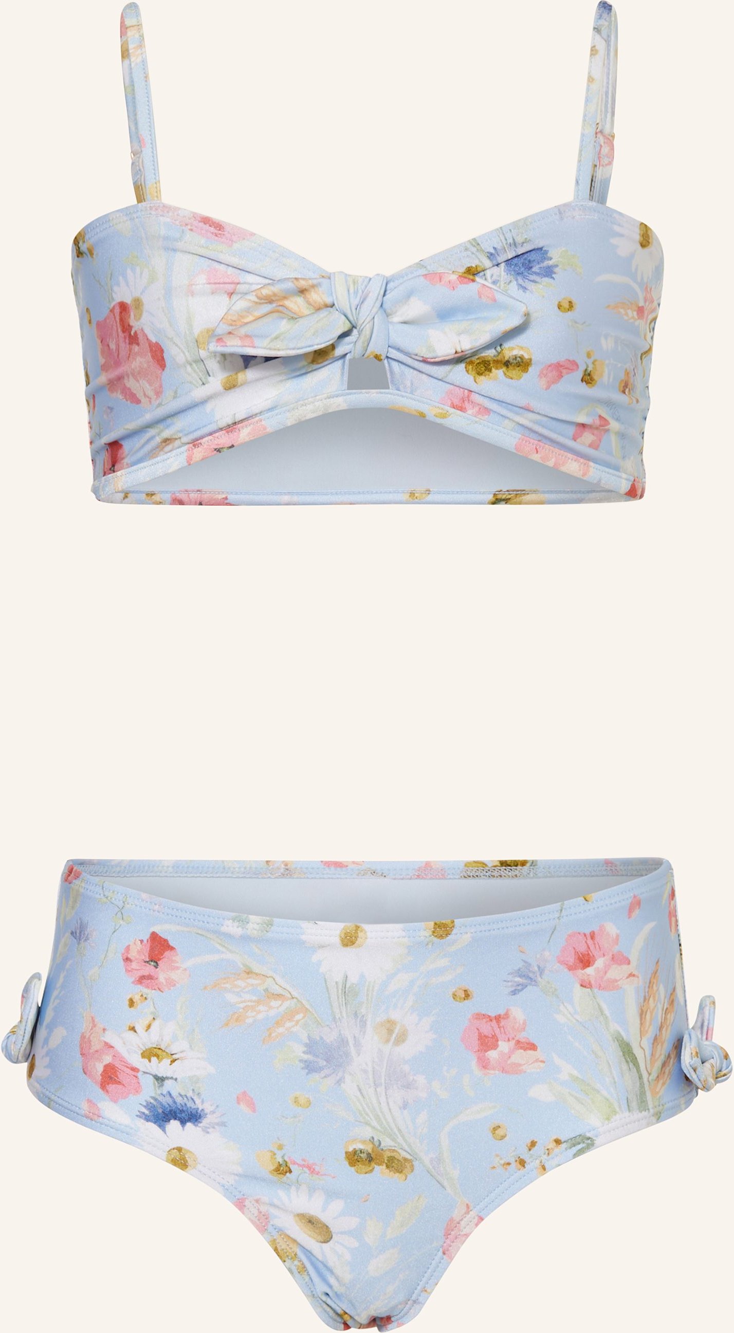 Zimmermann Bustier-Bikini Lucky blau