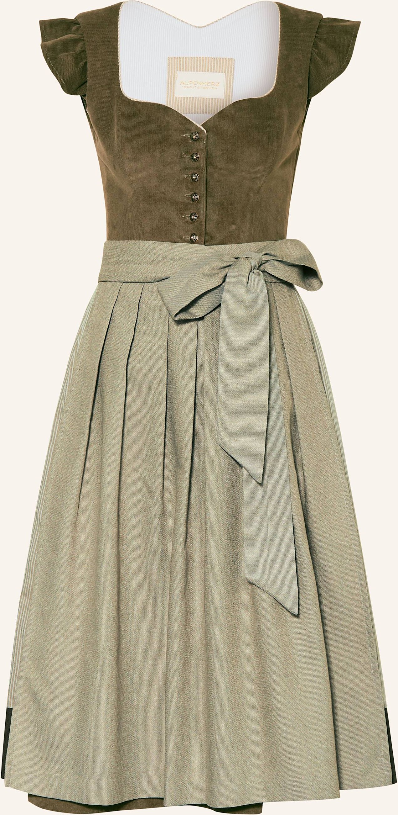 Alpenherz Dirndl Marie gruen