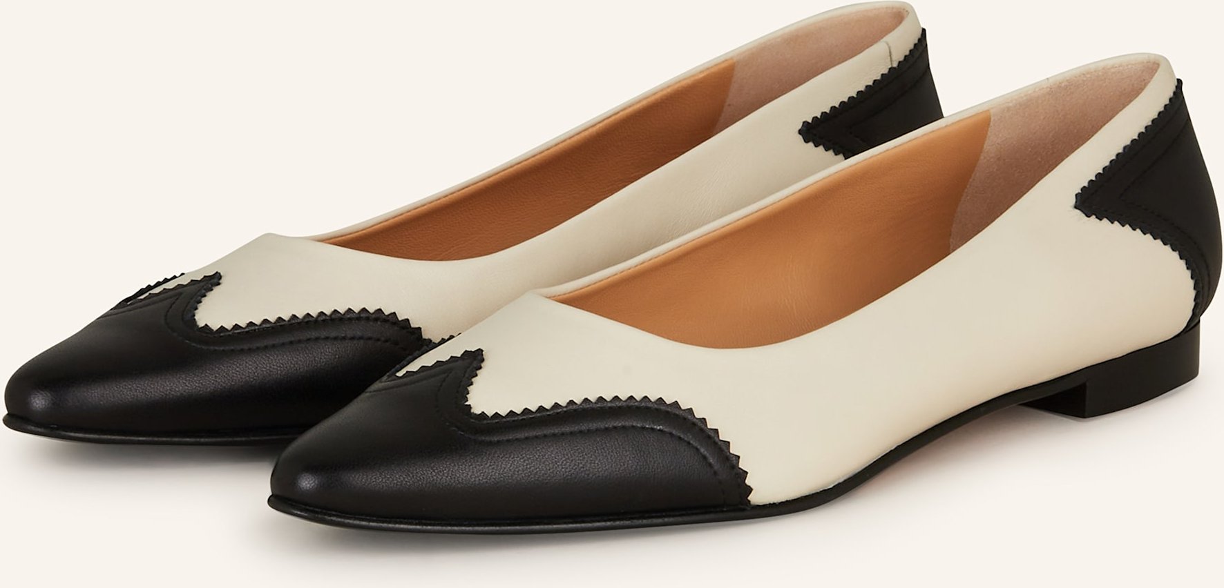 Thumbnail - Unützer Ballerinas beige