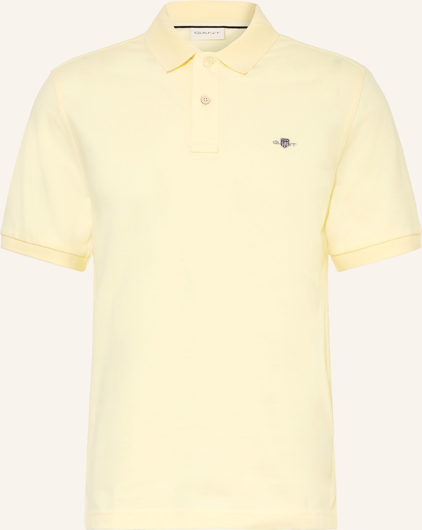 Thumbnail - Gant Piqué-Poloshirt gelb