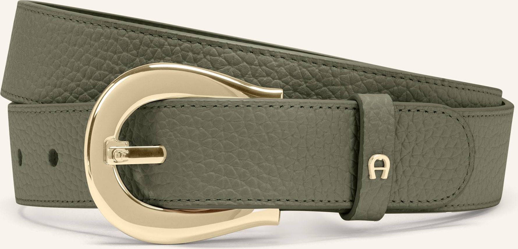 Aigner Ledergürtel Ivy gruen