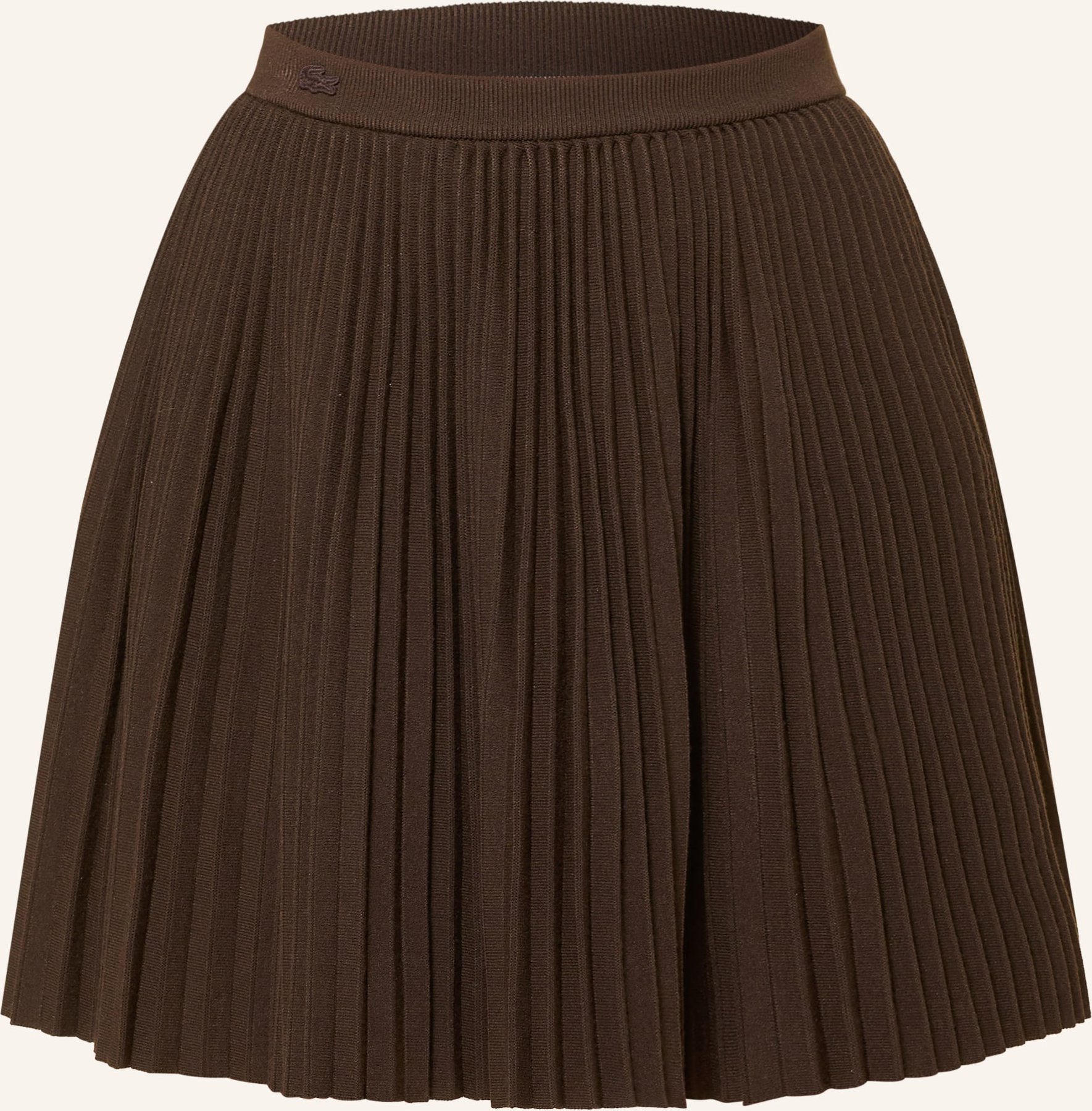 Lacoste Strickrock braun