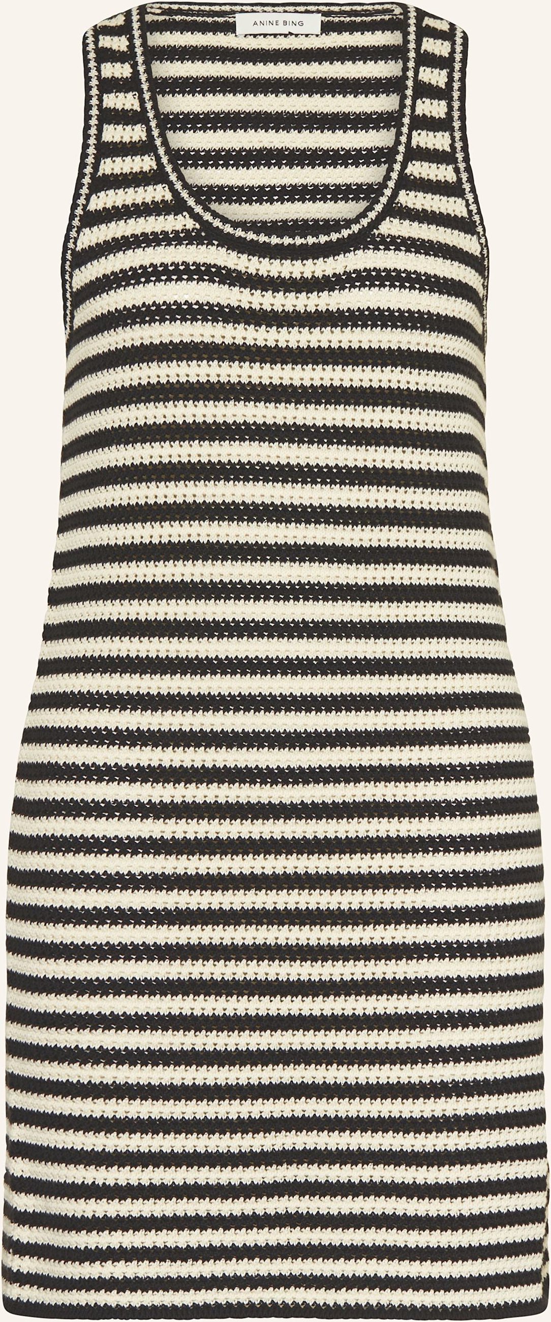 Thumbnail - Anine Bing Strickkleid Arie weiss