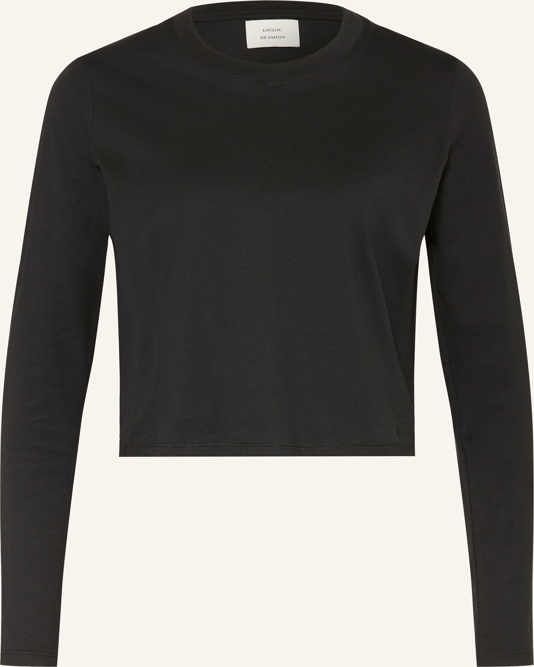 Loulou De Saison Longsleeve Masal schwarz