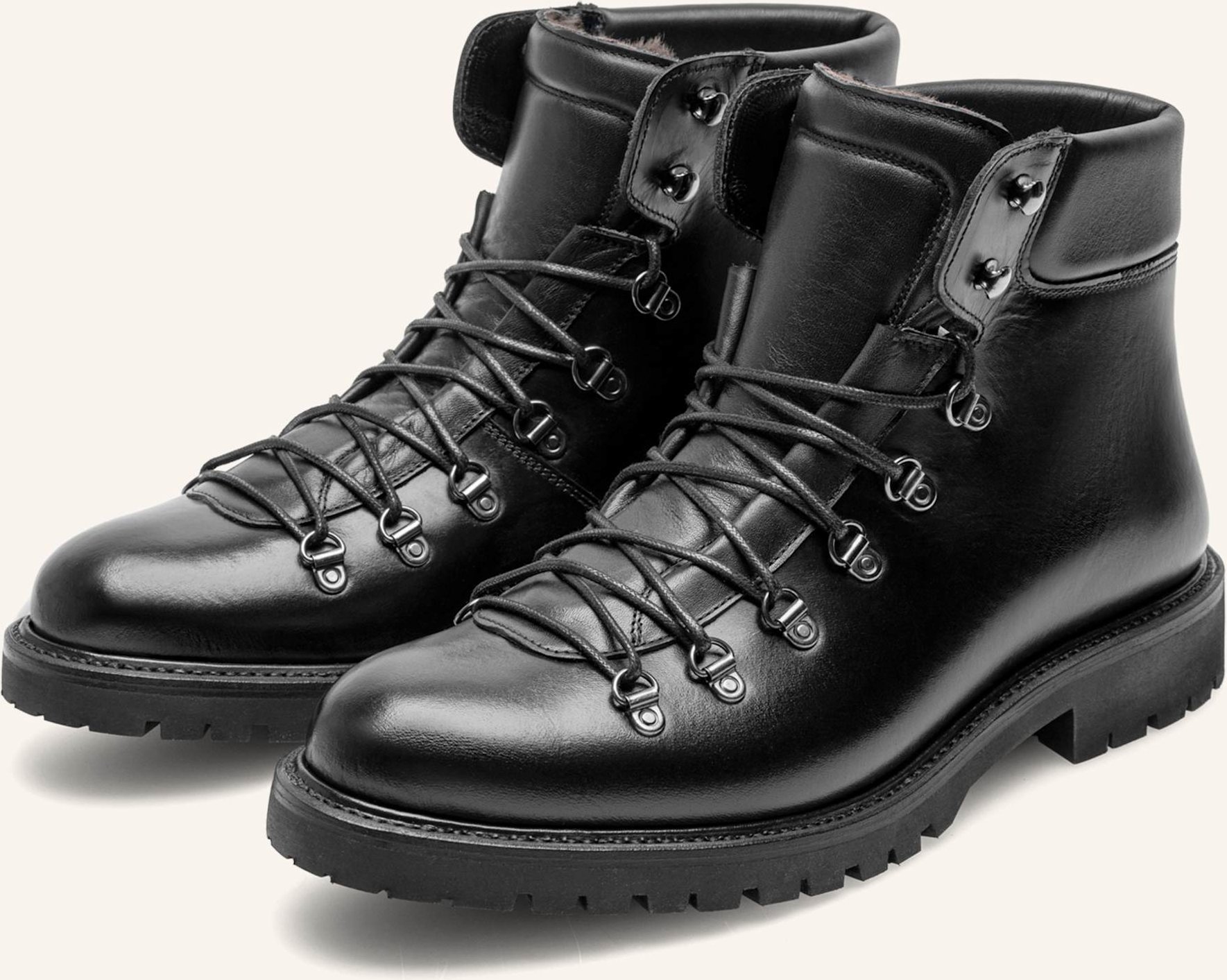 Henry Stevens Schnürboots Barkley hb3 schwarz