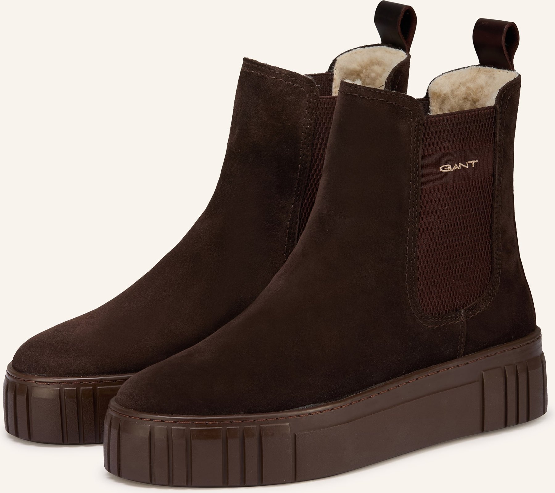 Gant Chelsea-Boots Snowmont Winter braun