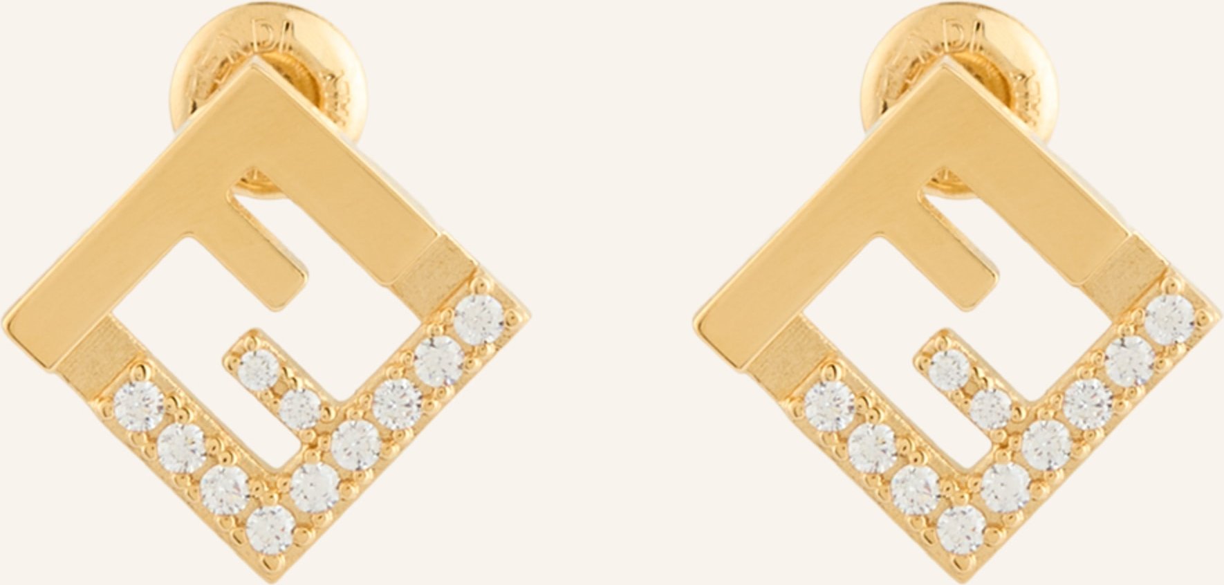 Fendi Ohrstecker Forever Fendi gold