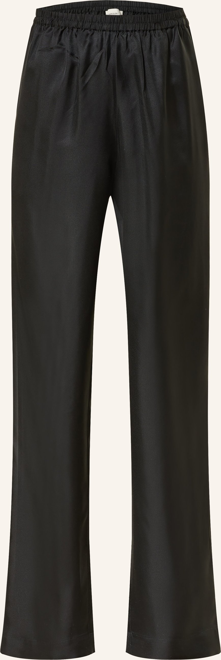 Loulou De Saison Seidenhose Alera schwarz