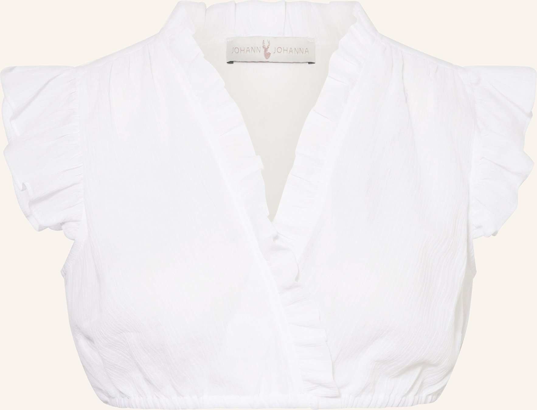 Johann & Johanna Dirndlbluse weiss