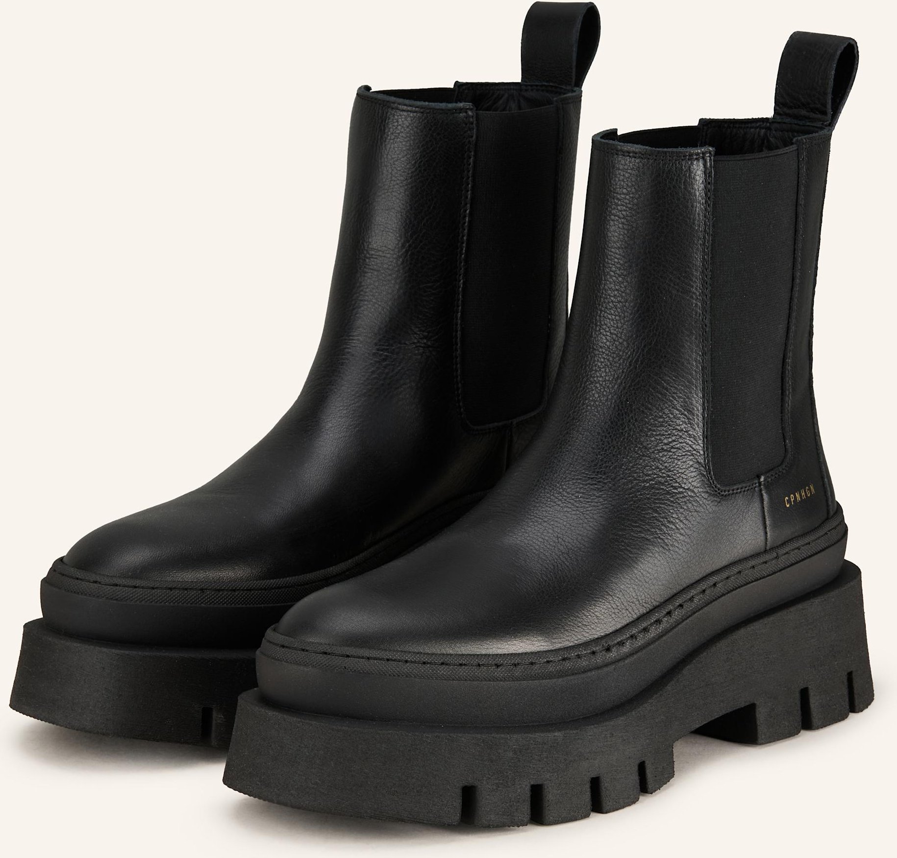 Copenhagen Studios Chelsea-Boots cph686 Vitello schwarz