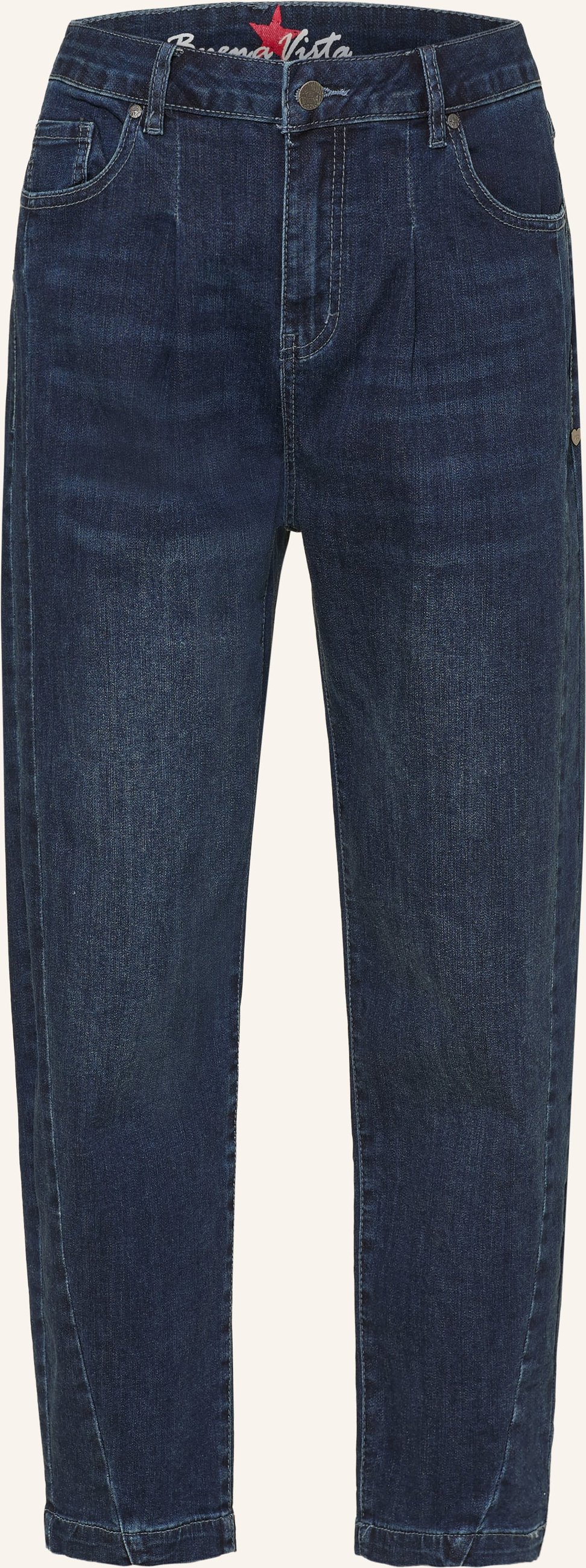 Buena Vista Mom Jeans Ballon blau