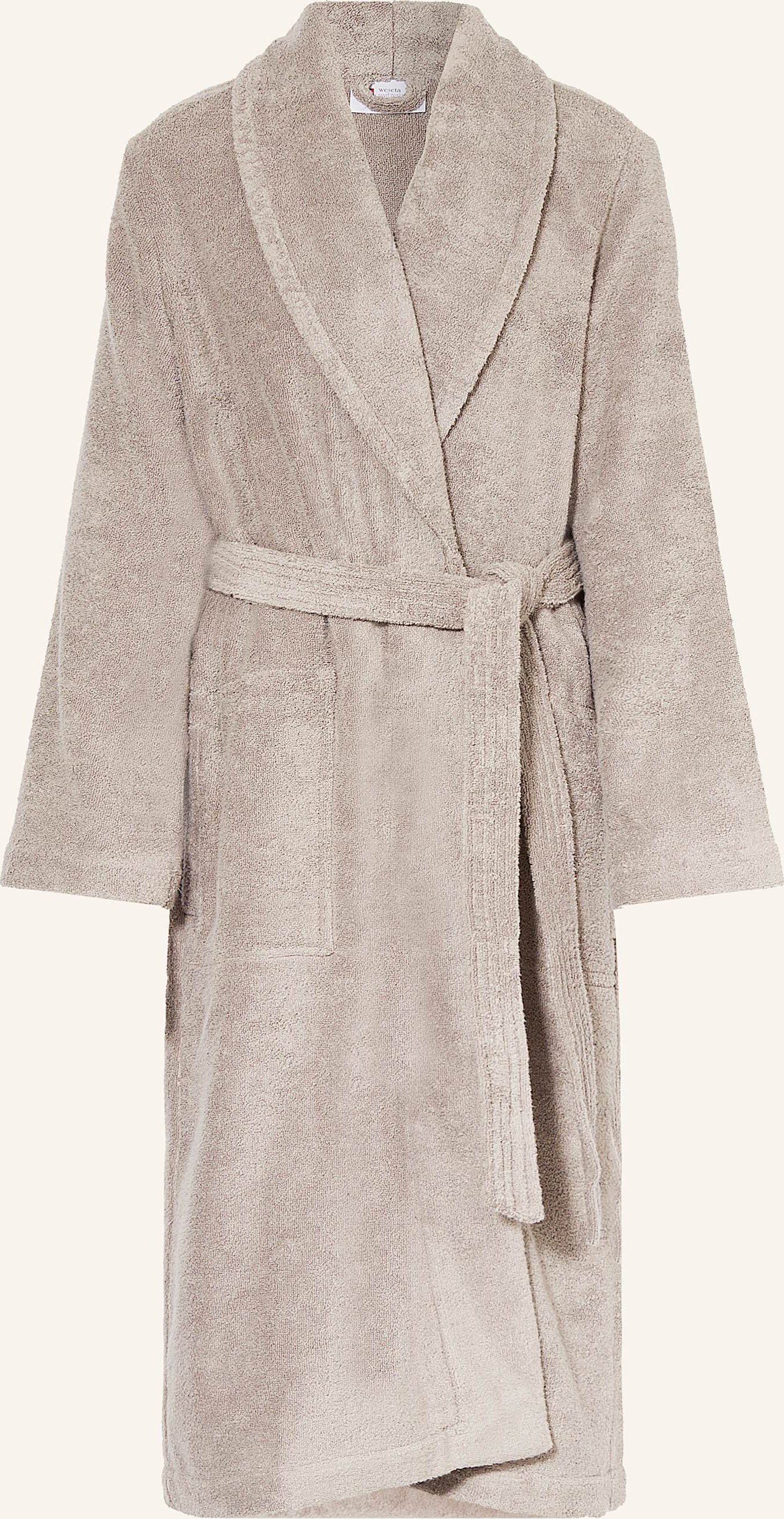 Weseta Switzerland Damen-Bademantel grau