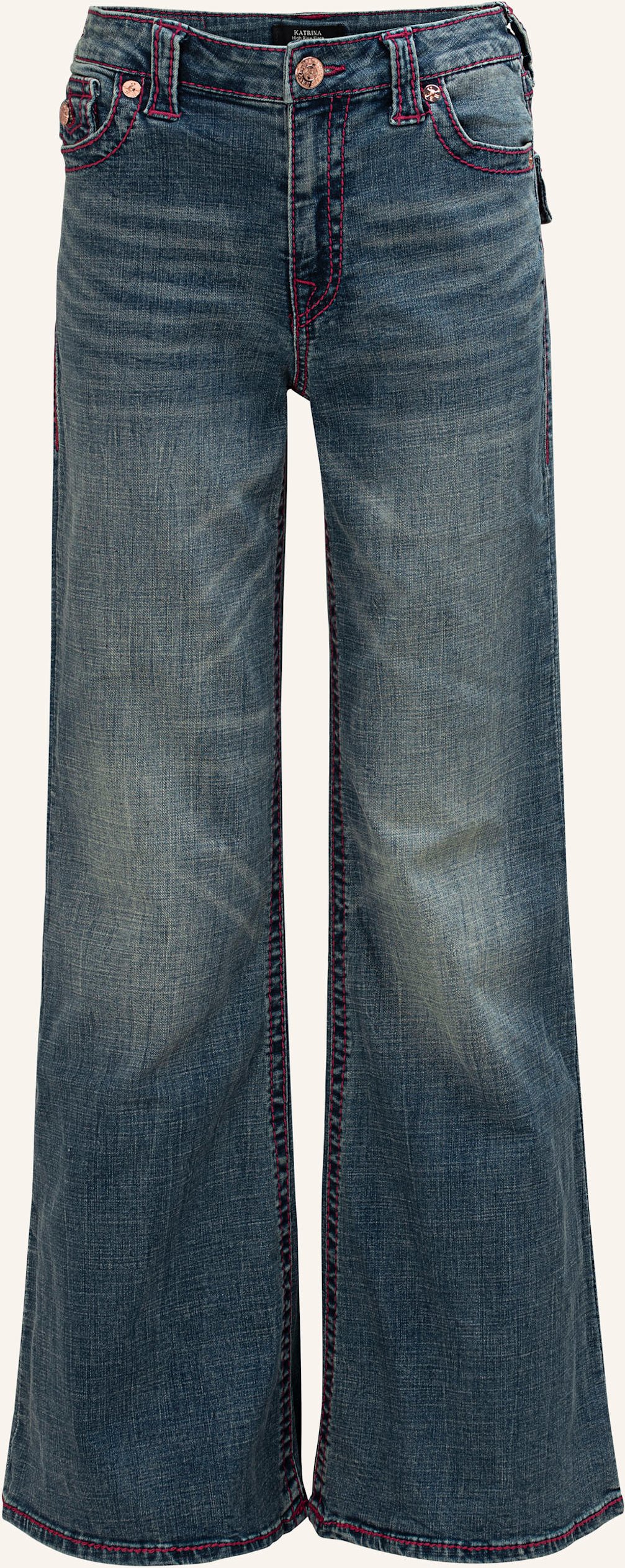 True Religion Jeans Katrina High Rise Flare blau