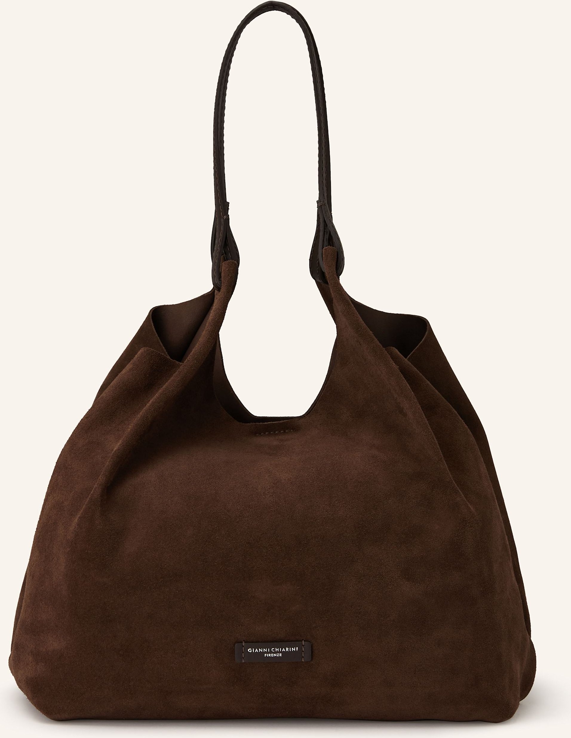 Gianni Chiarini Hobo-Bag Dua Xl Mit Pouch braun