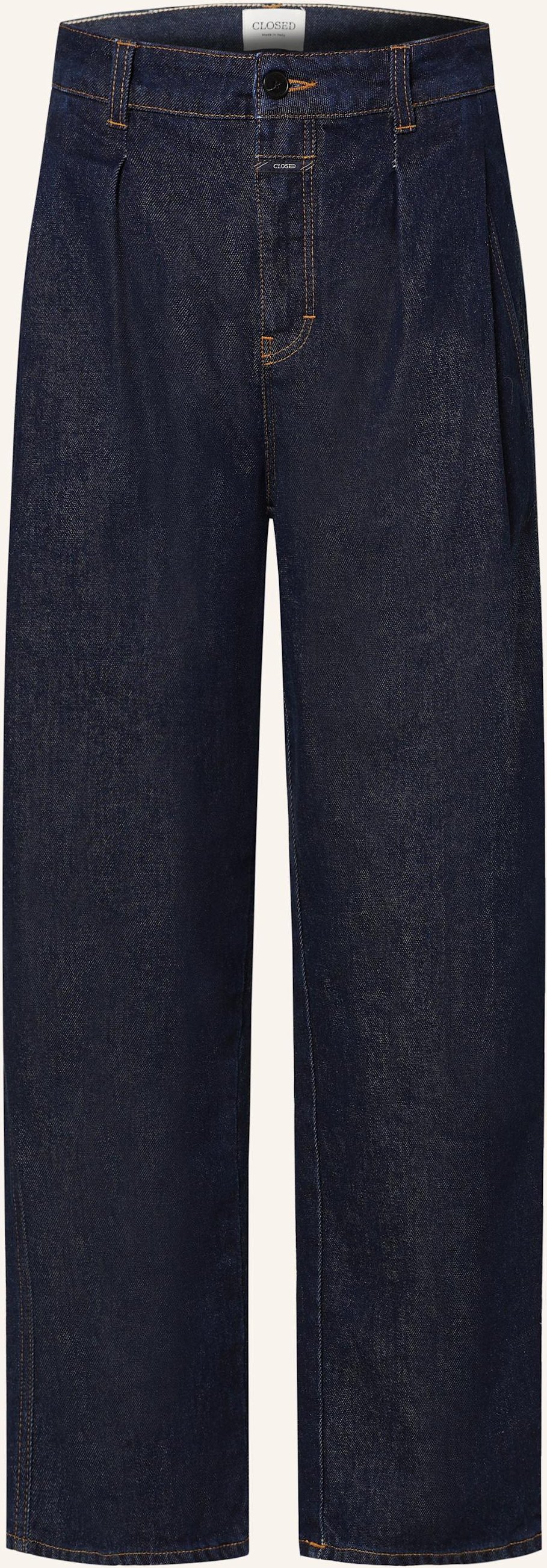 Closed Cropped Jeans Ruthy blau