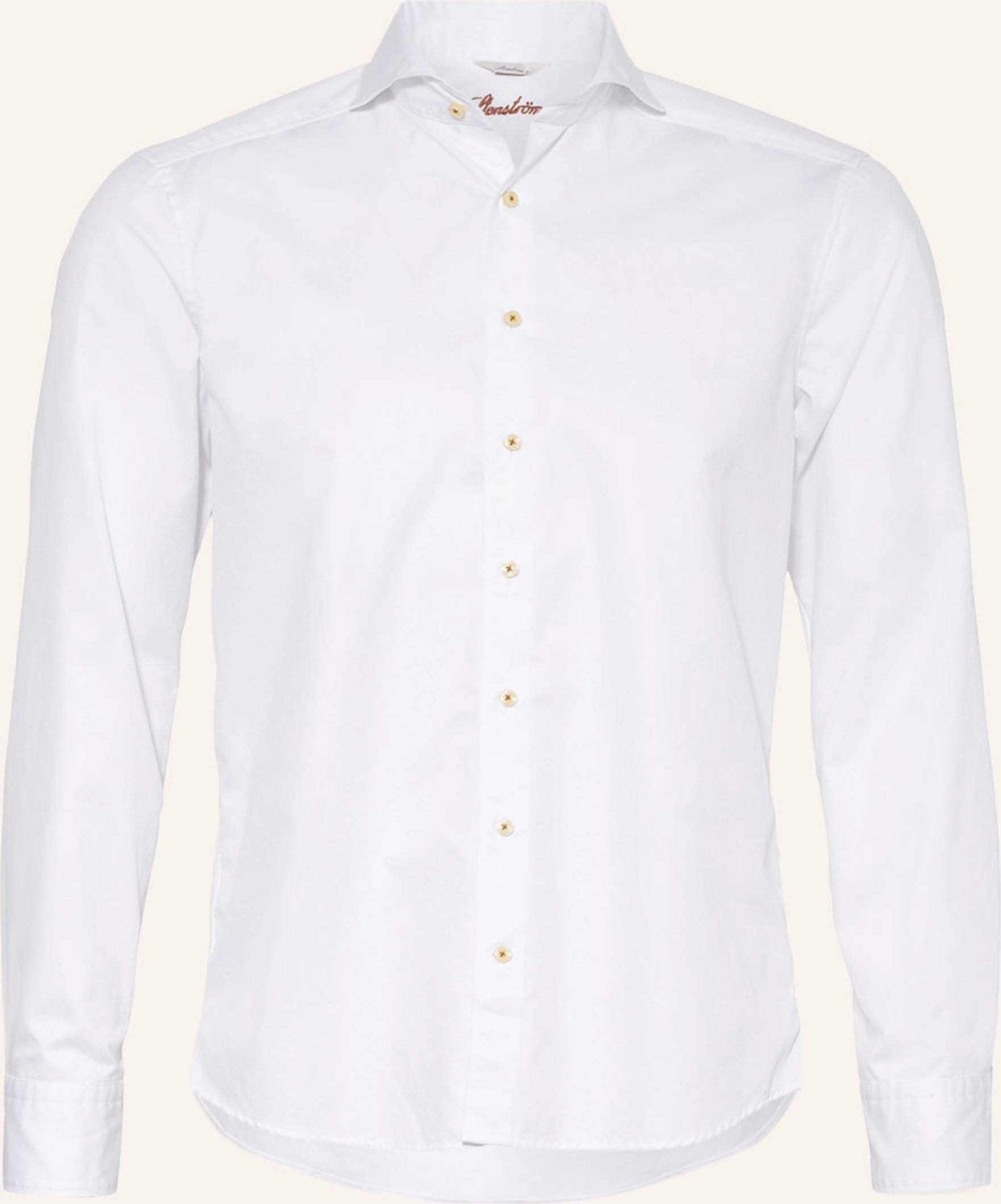 Stenströms Hemd Slim Fit weiss