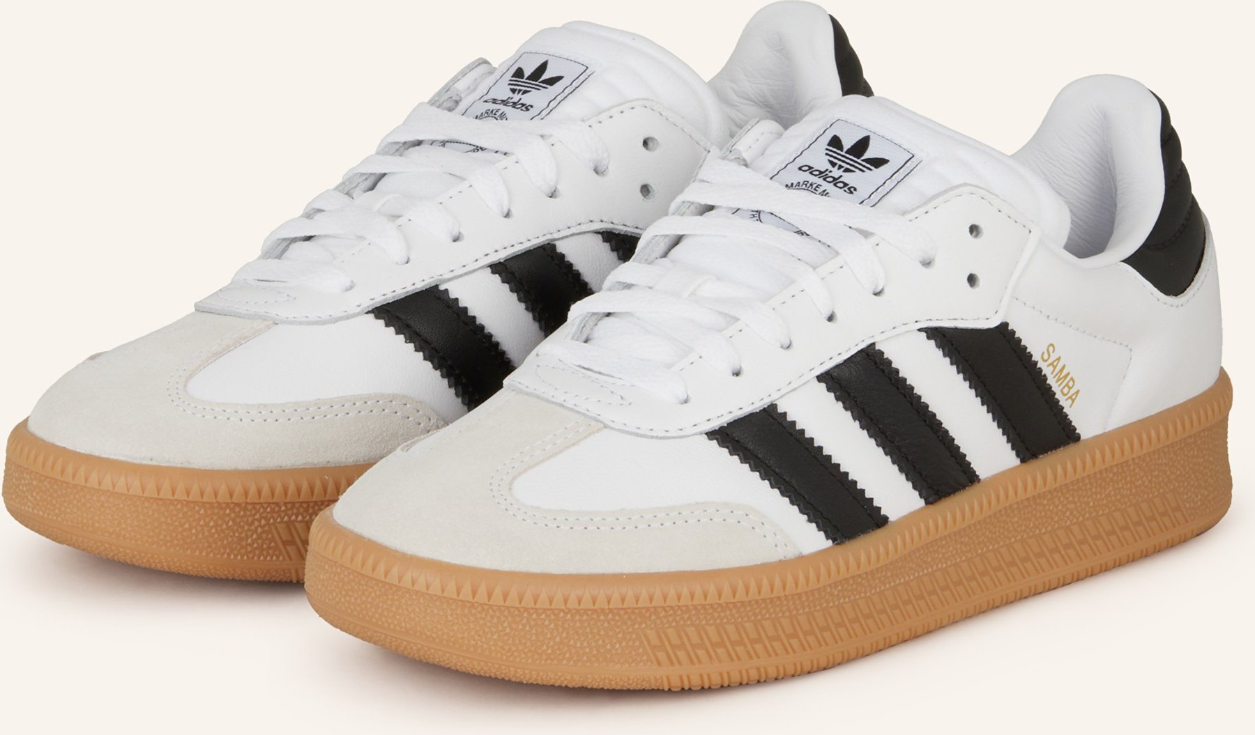 Adidas Originals Sneaker Samba Xlg weiss